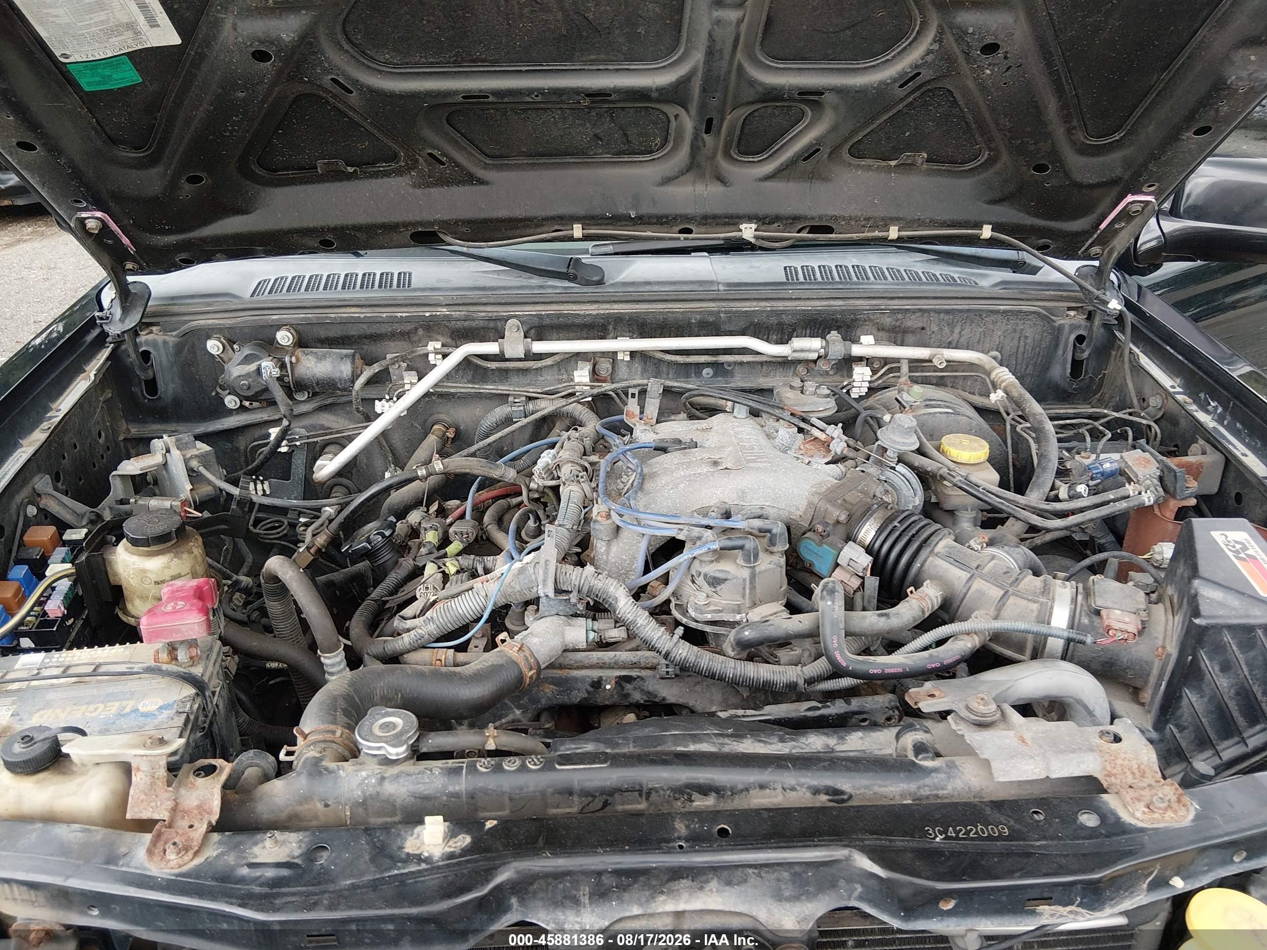 2003 Nissan Frontier Se-v6 Black vin: 1N6ED27Y93C422009