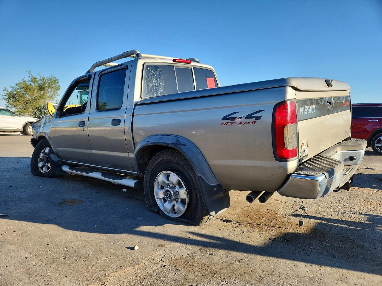 2000 Nissan Frontier Crew Cab Xe Tan vin: 1N6ED27Y9YC394428
