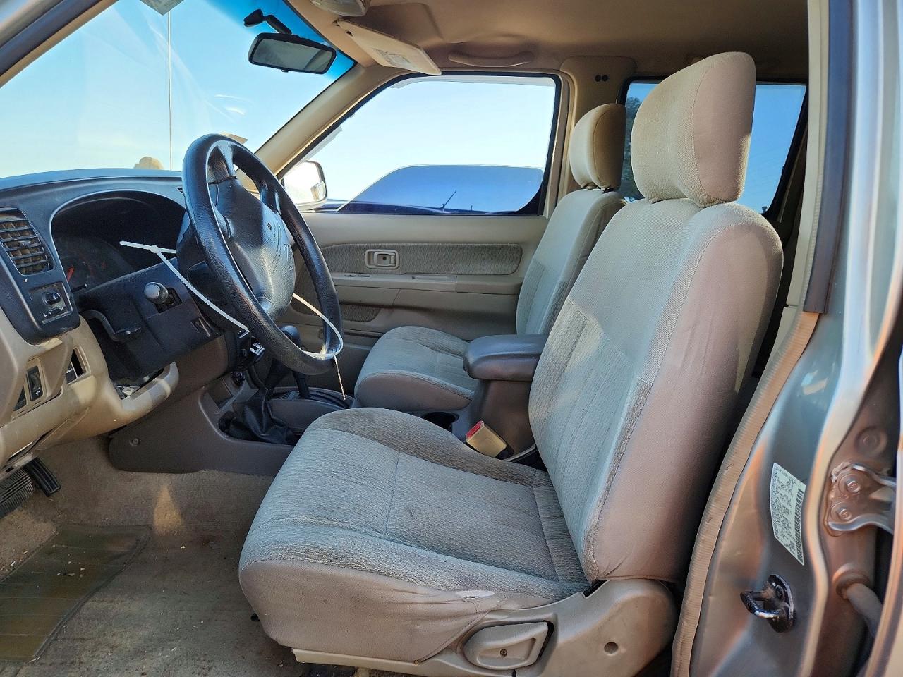 2000 Nissan Frontier Crew Cab Xe Tan vin: 1N6ED27Y9YC394428