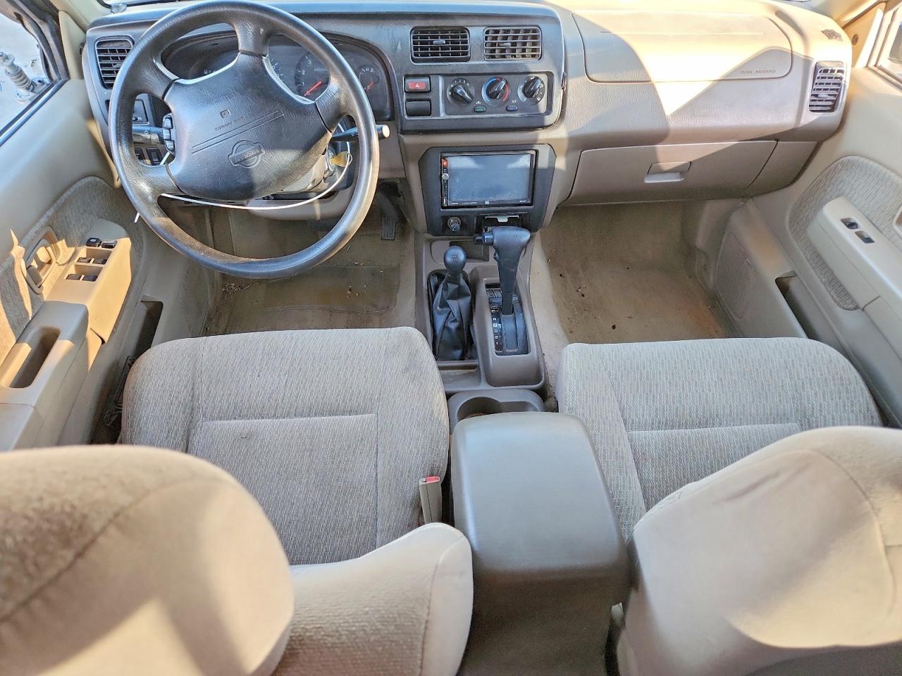 2000 Nissan Frontier Crew Cab Xe Tan vin: 1N6ED27Y9YC394428