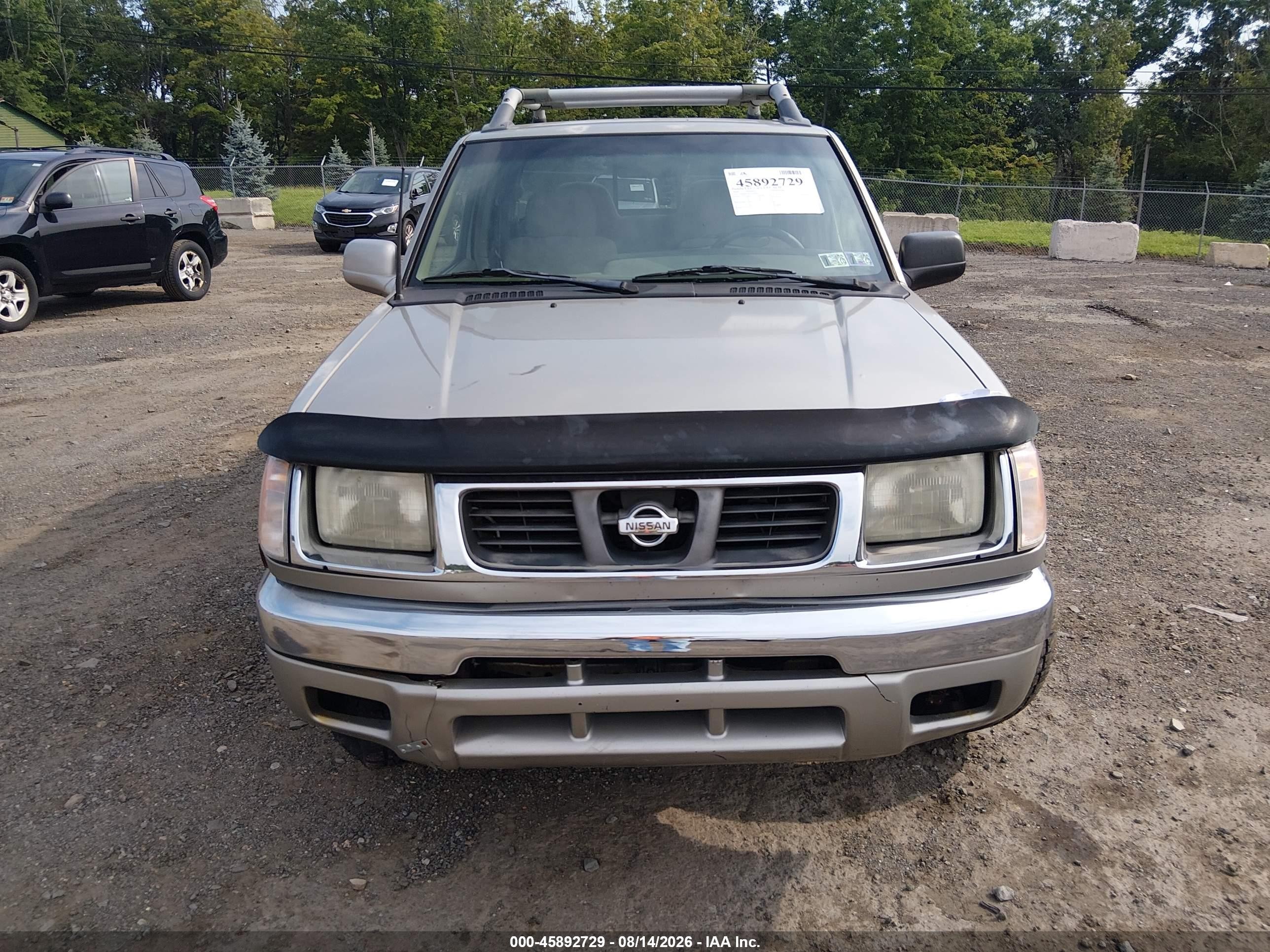 2000 Nissan Frontier Se-v6/xe-v6 Бежевый vin: 1N6ED27YXYC392882