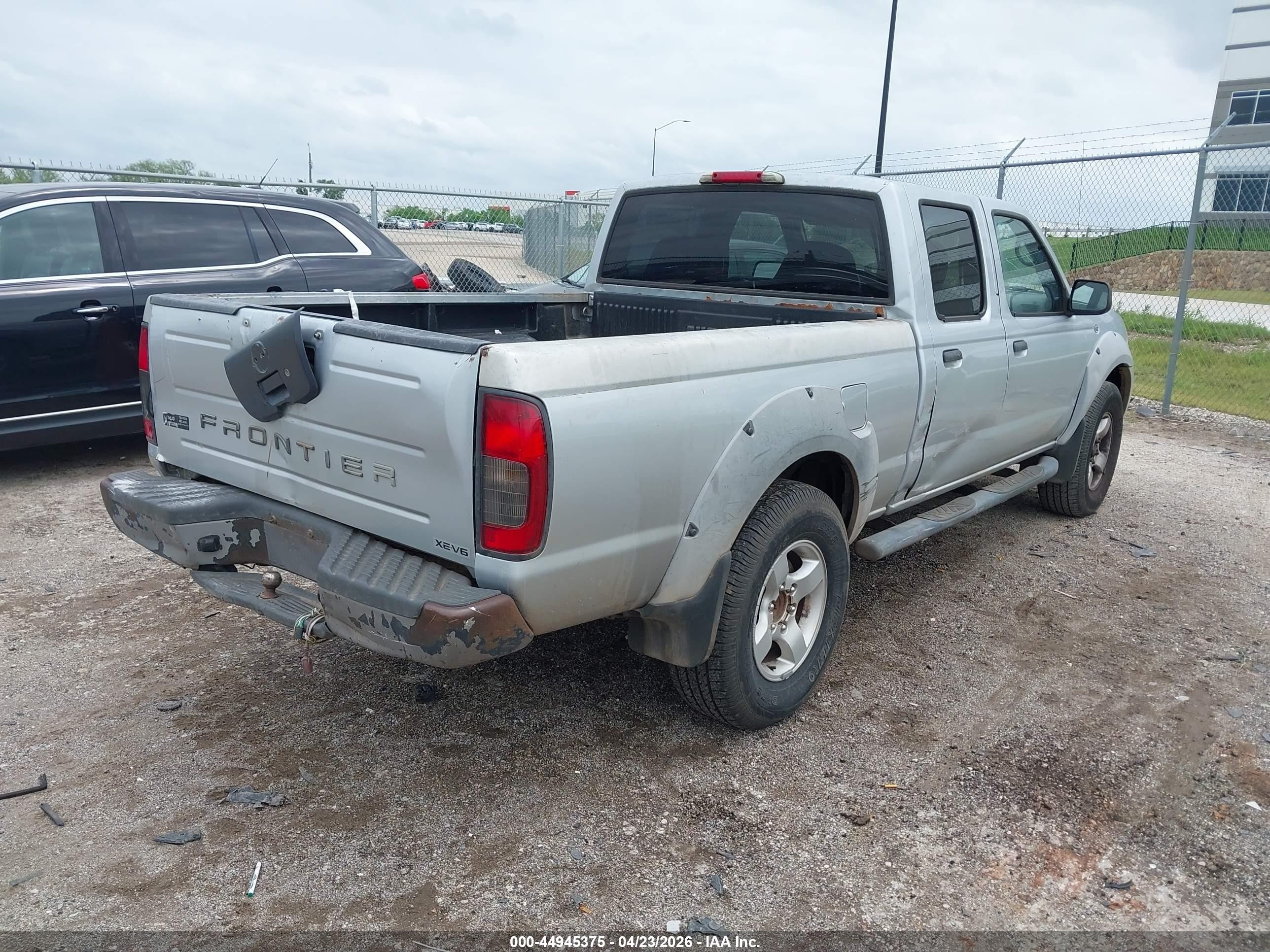 2002 Nissan Frontier Xe-v6 Silver vin: 1N6ED29X12C307536