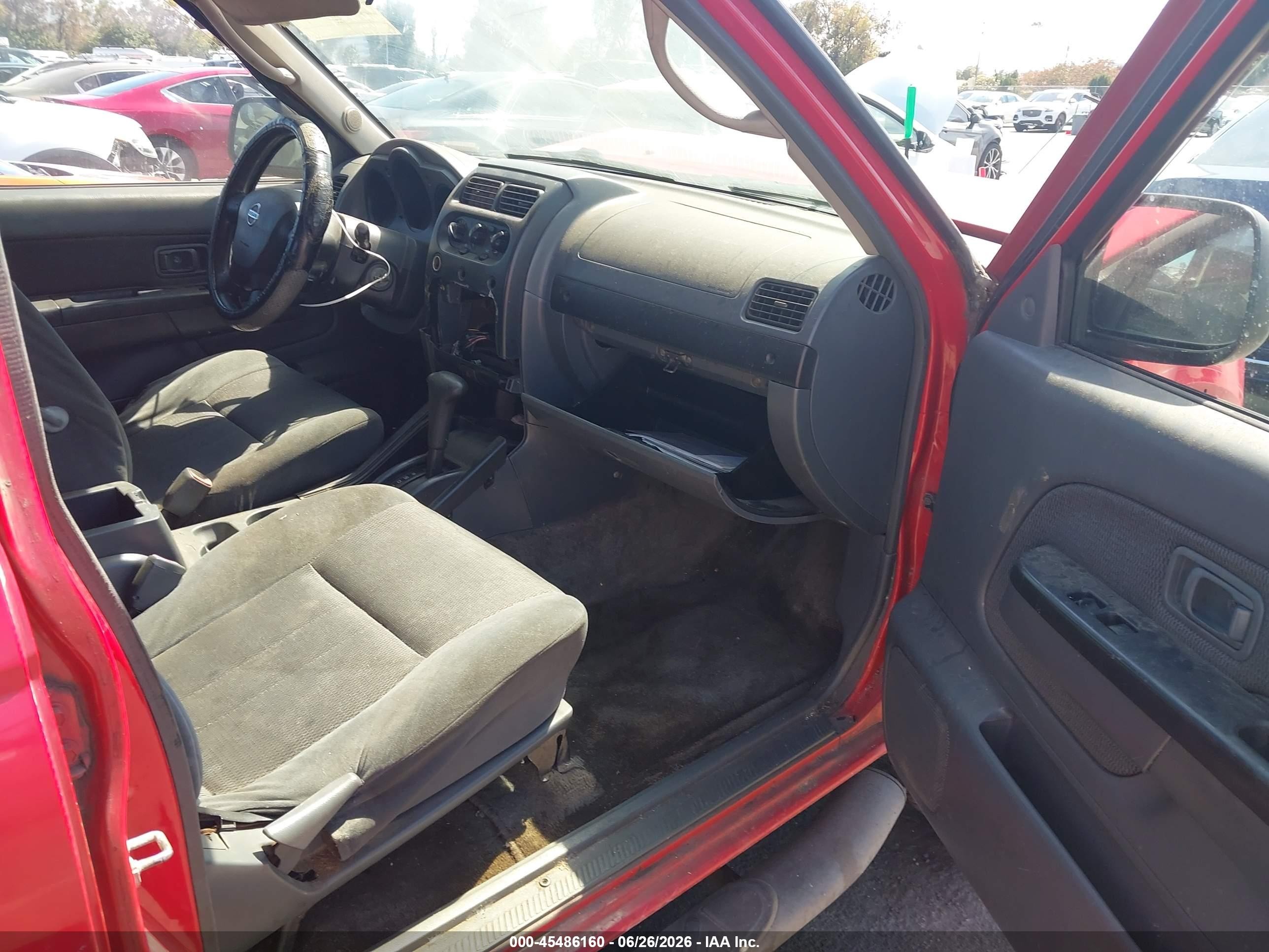 2003 Nissan Frontier Xe-v6 Красный vin: 1N6ED29X13C414569