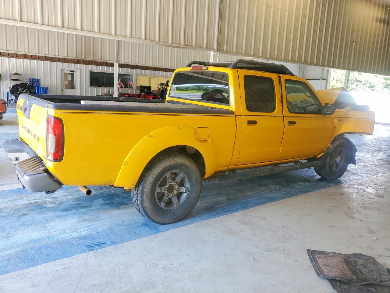 2004 Nissan Frontier Crew Cab Xe V6 Gold vin: 1N6ED29X14C428750