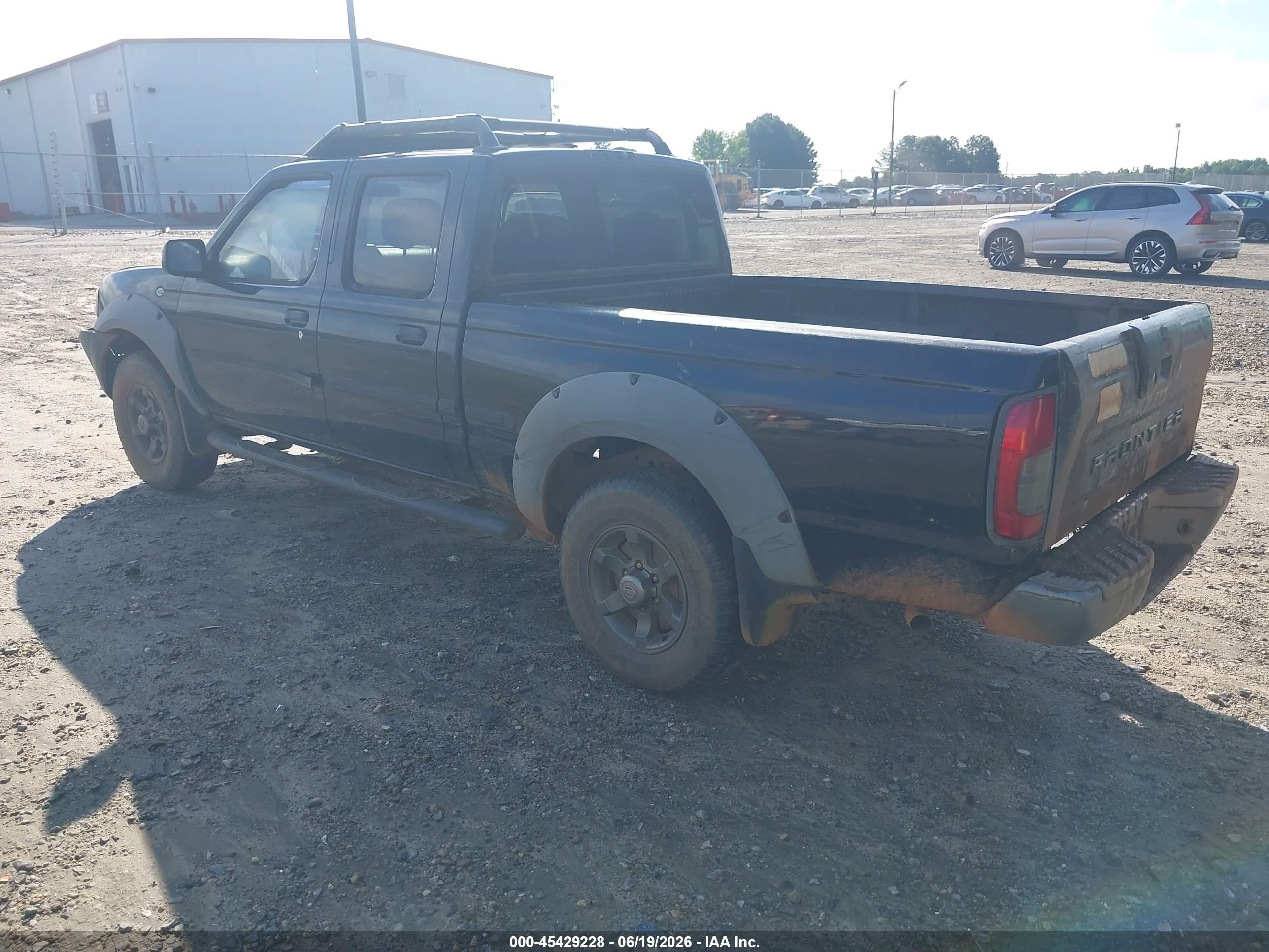 2002 Nissan Frontier Xe-v6 Black vin: 1N6ED29X22C340352