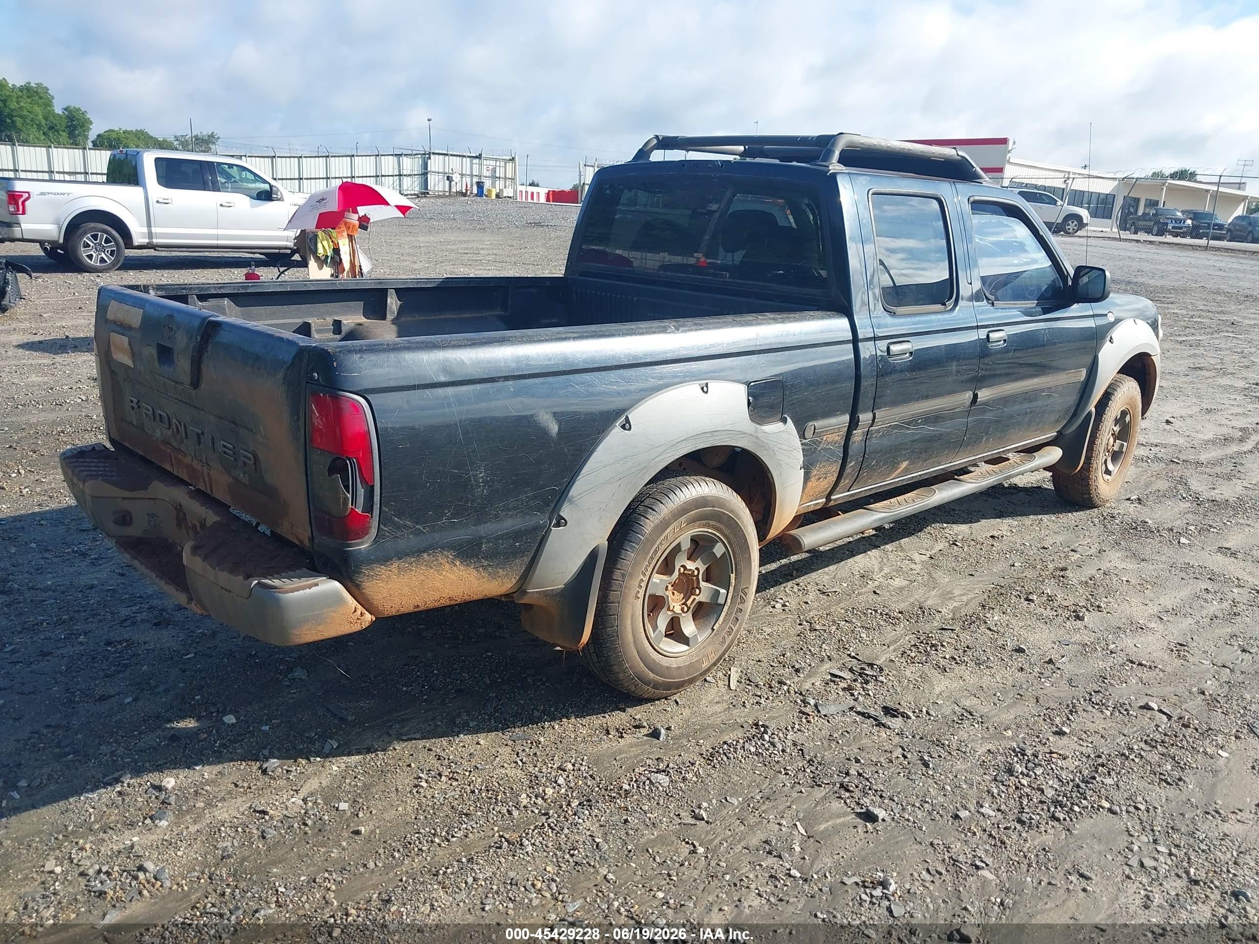 2002 Nissan Frontier Xe-v6 Black vin: 1N6ED29X22C340352