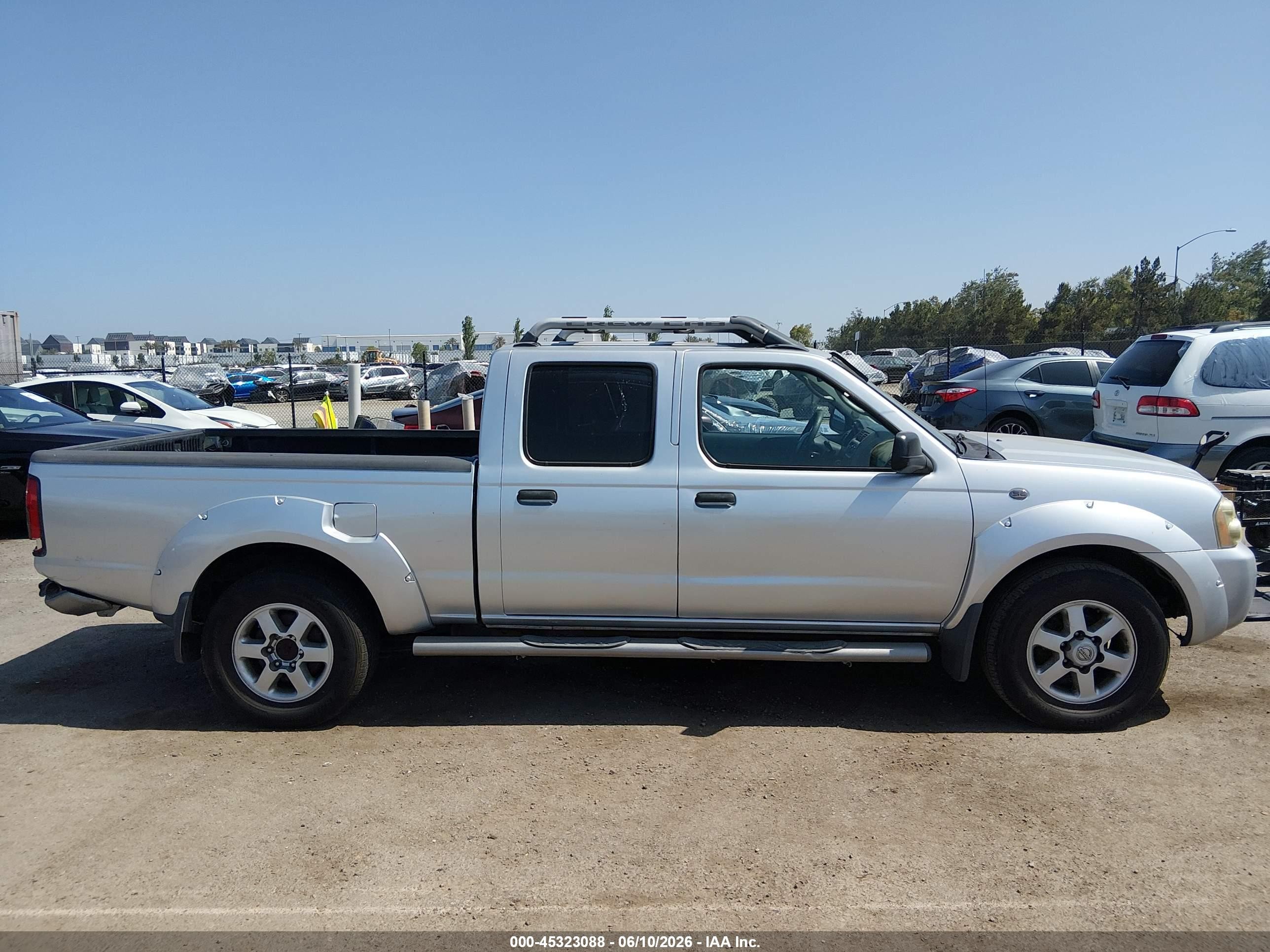 2003 Nissan Frontier Se-v6 Silver vin: 1N6ED29X23C449623