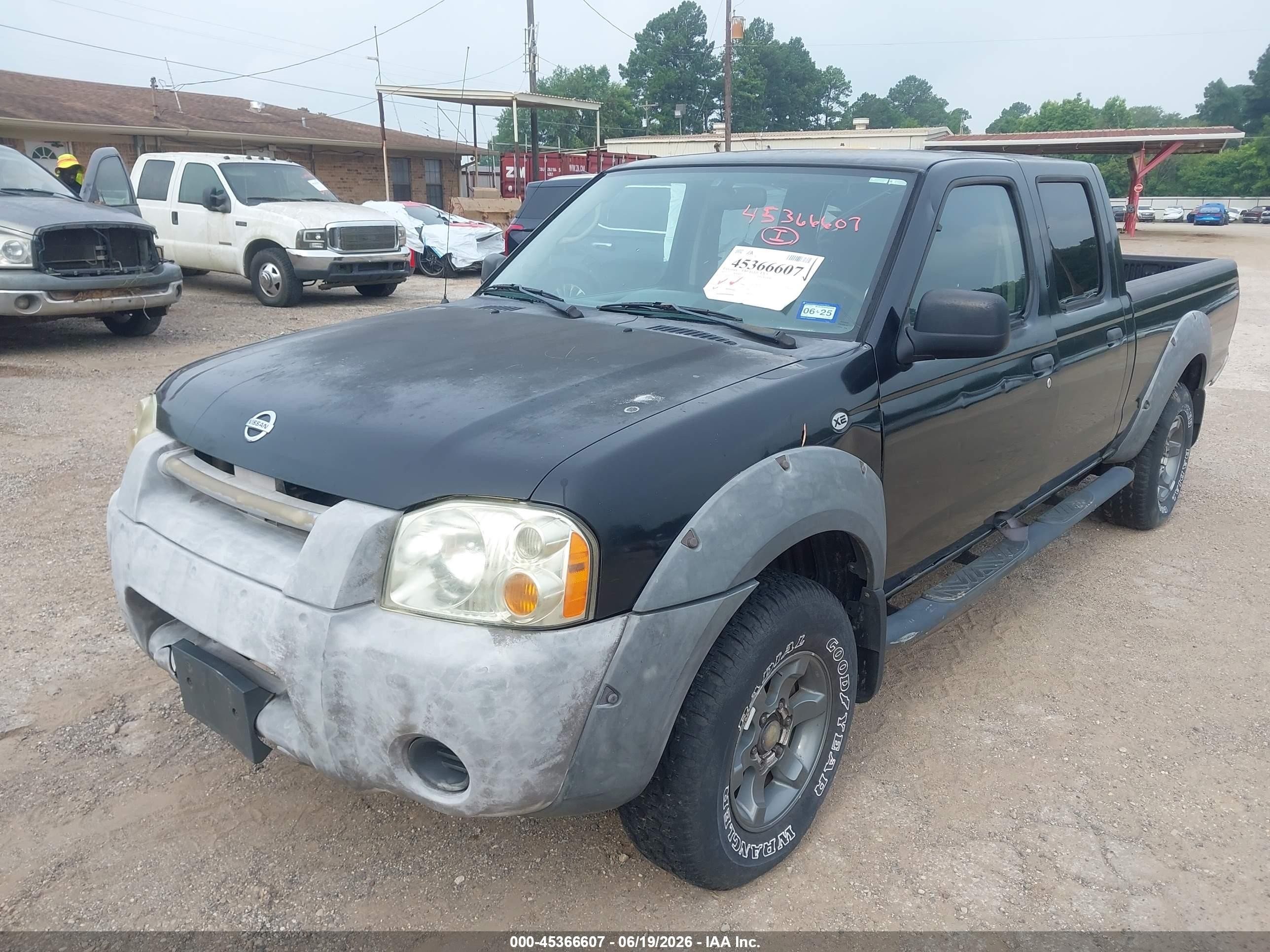 2003 Nissan Frontier Xe-v6 Black vin: 1N6ED29X33C431891