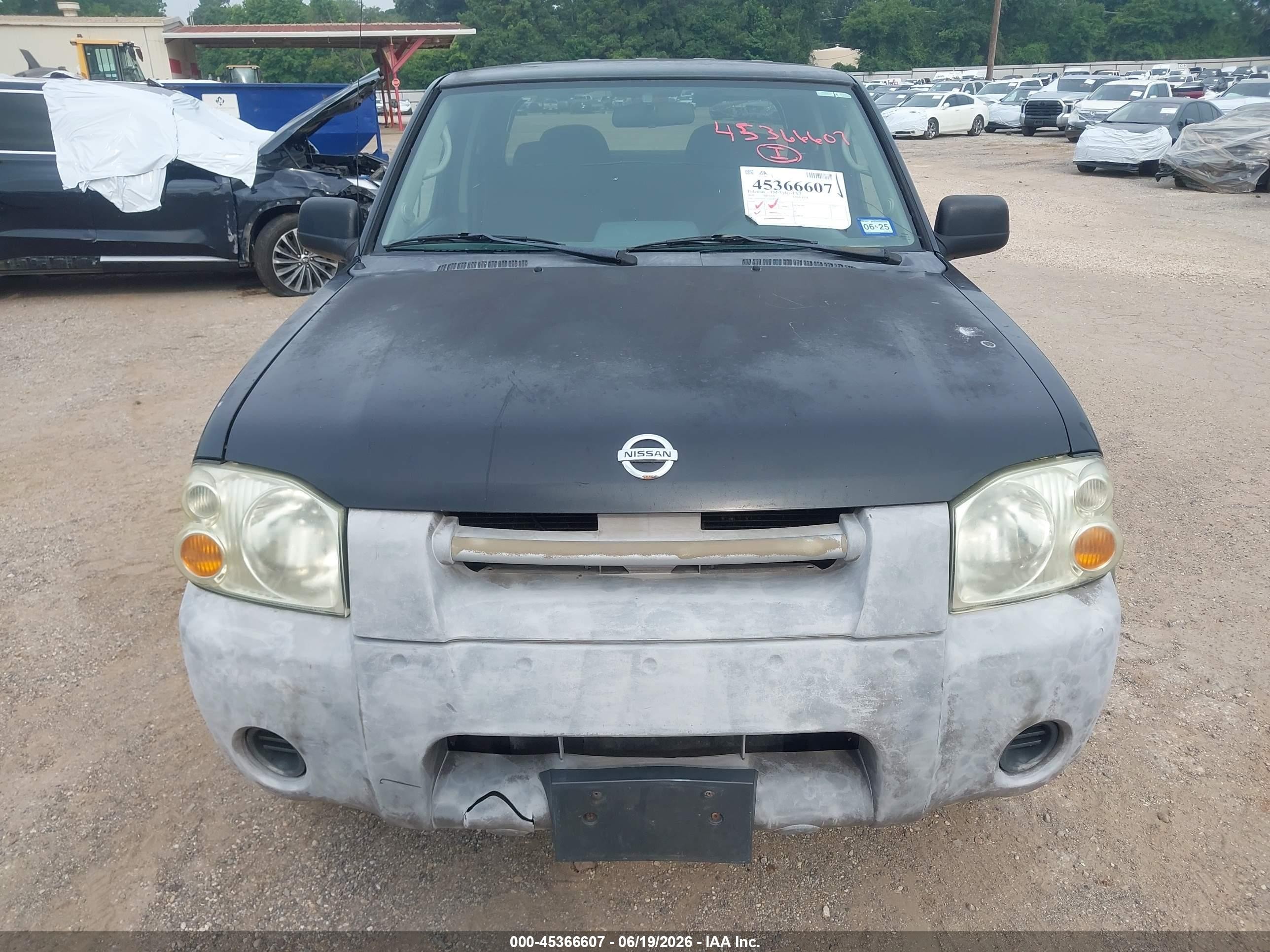2003 Nissan Frontier Xe-v6 Black vin: 1N6ED29X33C431891
