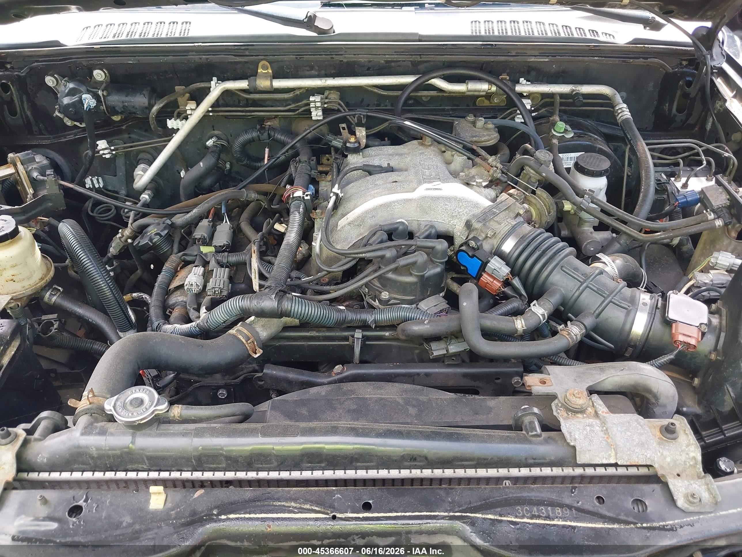 2003 Nissan Frontier Xe-v6 Black vin: 1N6ED29X33C431891
