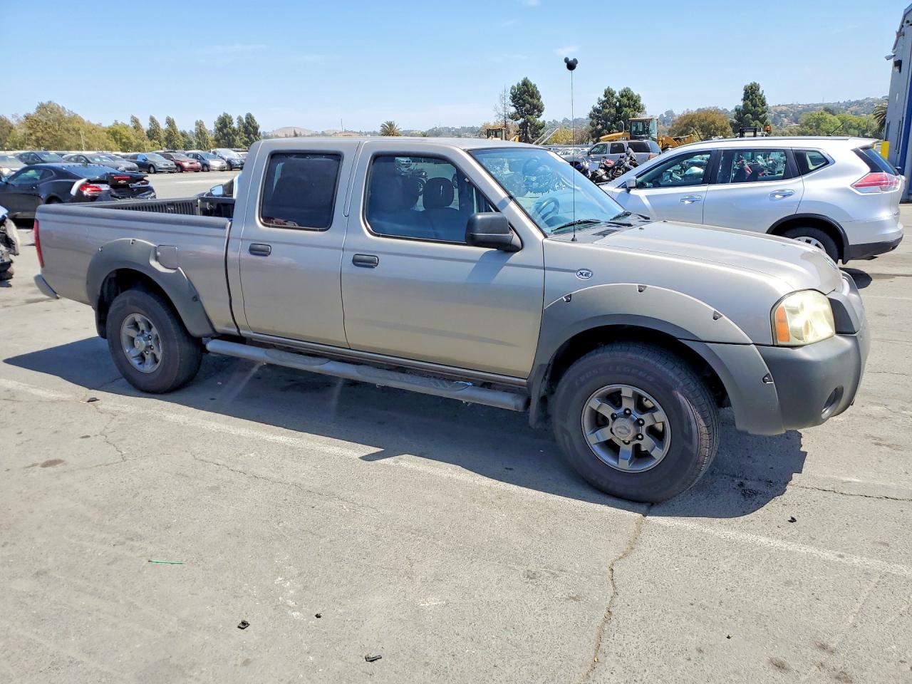 2003 Nissan Frontier Xe-v6 Gray vin: 1N6ED29X33C463109