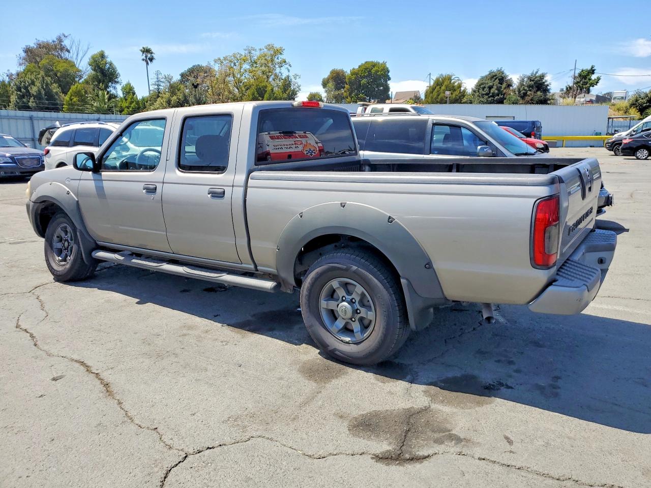 2003 Nissan Frontier Xe-v6 Gray vin: 1N6ED29X33C463109
