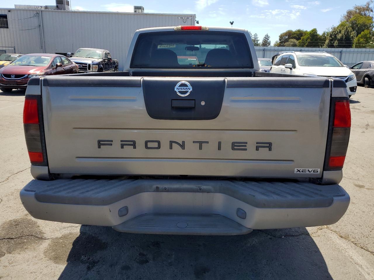 2003 Nissan Frontier Xe-v6 Gray vin: 1N6ED29X33C463109