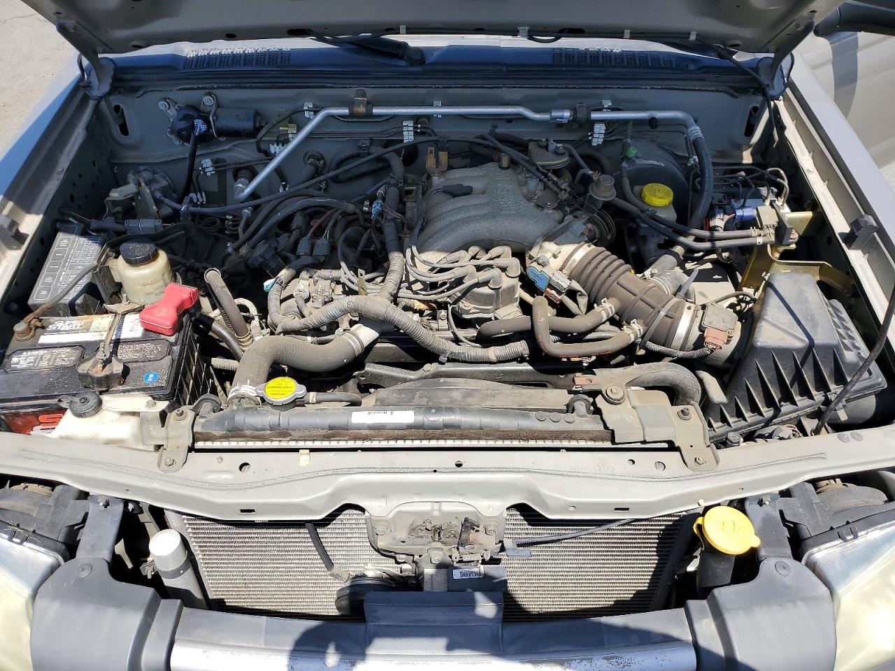 2003 Nissan Frontier Xe-v6 Gray vin: 1N6ED29X33C463109