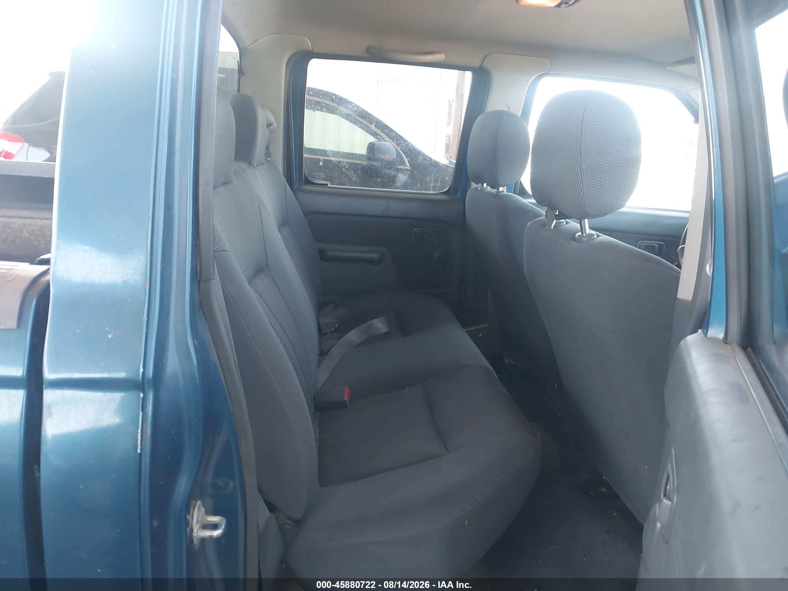 2004 Nissan Frontier Crew Cab Xe V6 Blue vin: 1N6ED29X34C425087