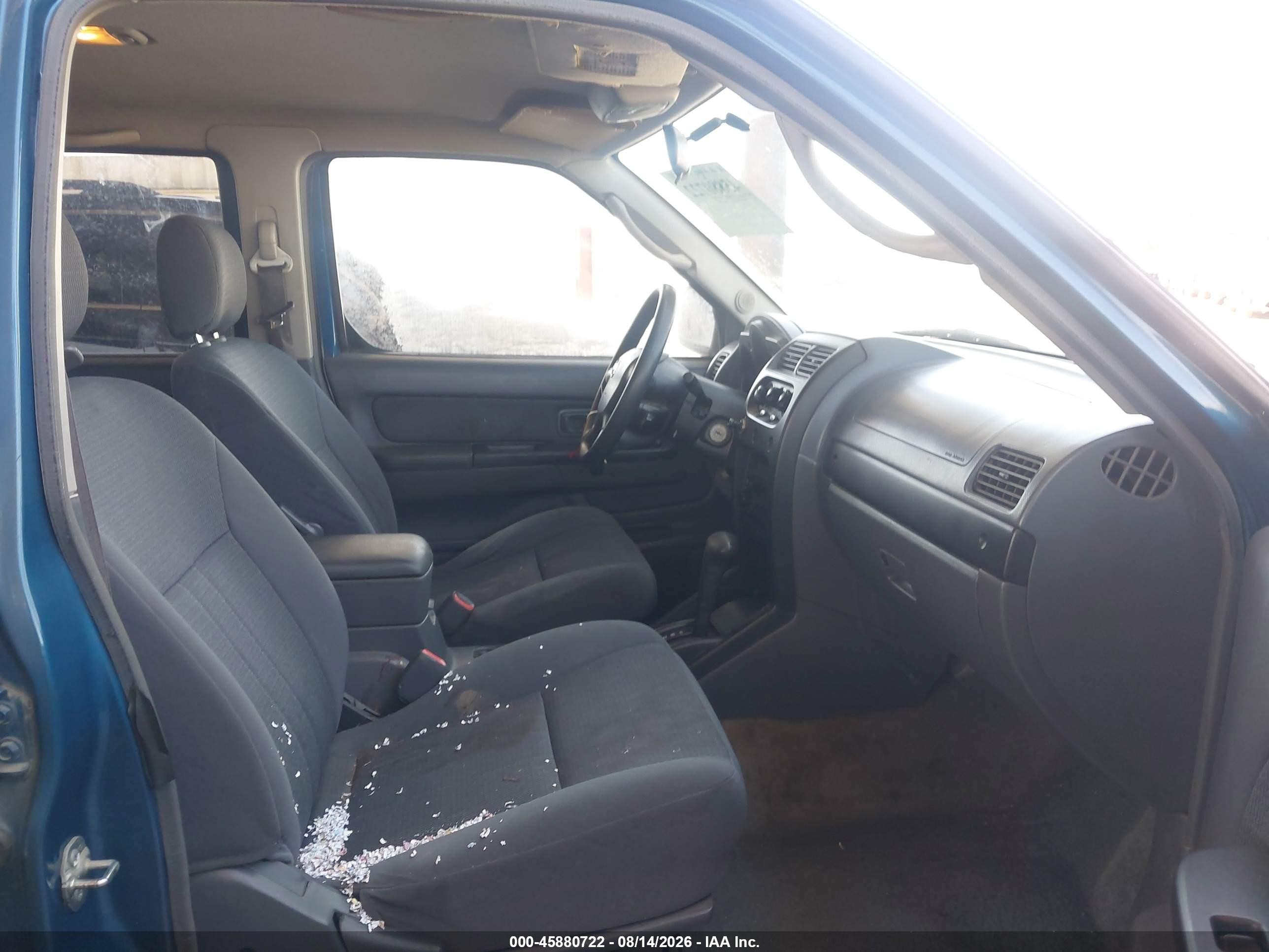 2004 Nissan Frontier Crew Cab Xe V6 Blue vin: 1N6ED29X34C425087