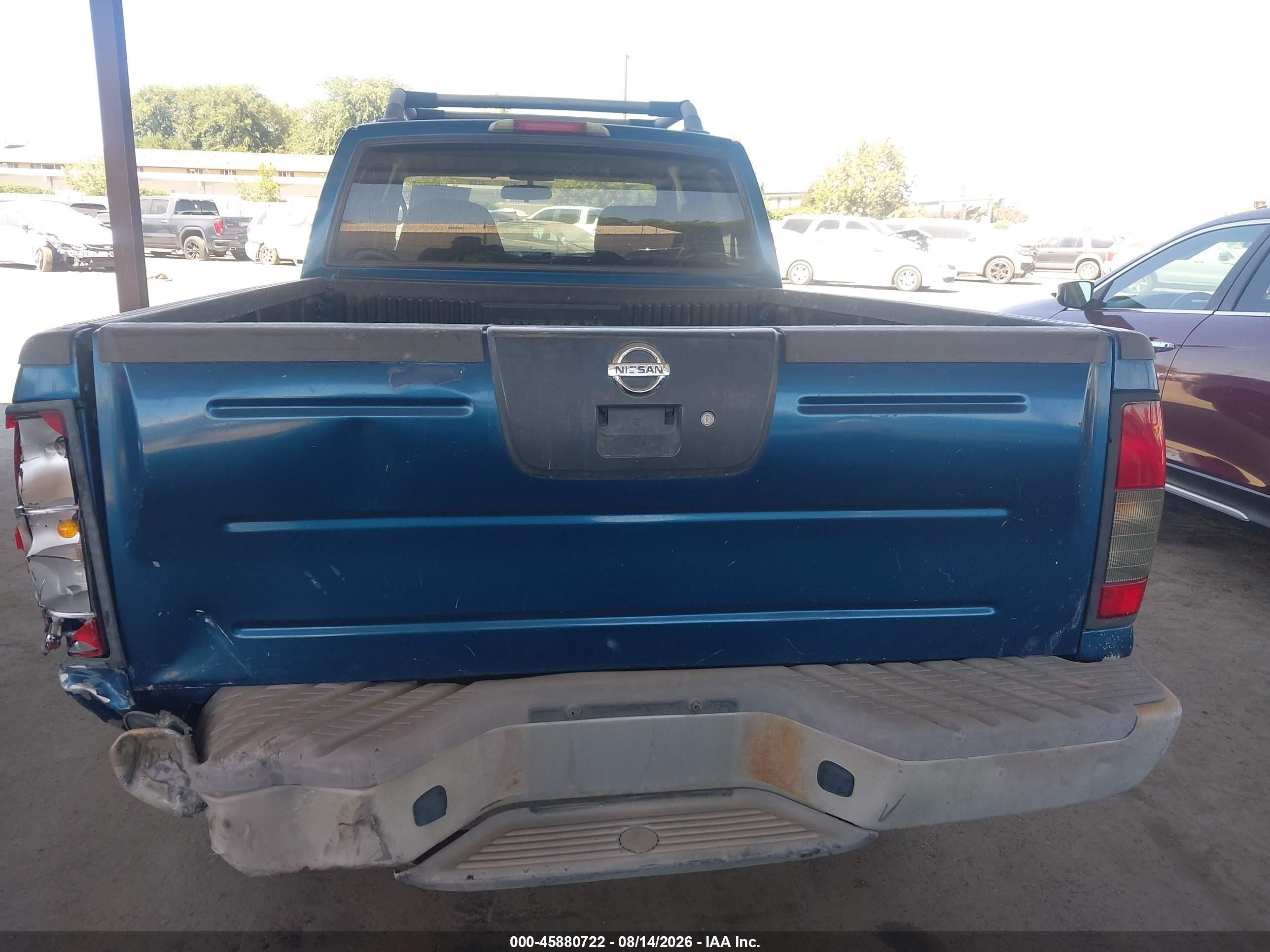 2004 Nissan Frontier Crew Cab Xe V6 Blue vin: 1N6ED29X34C425087