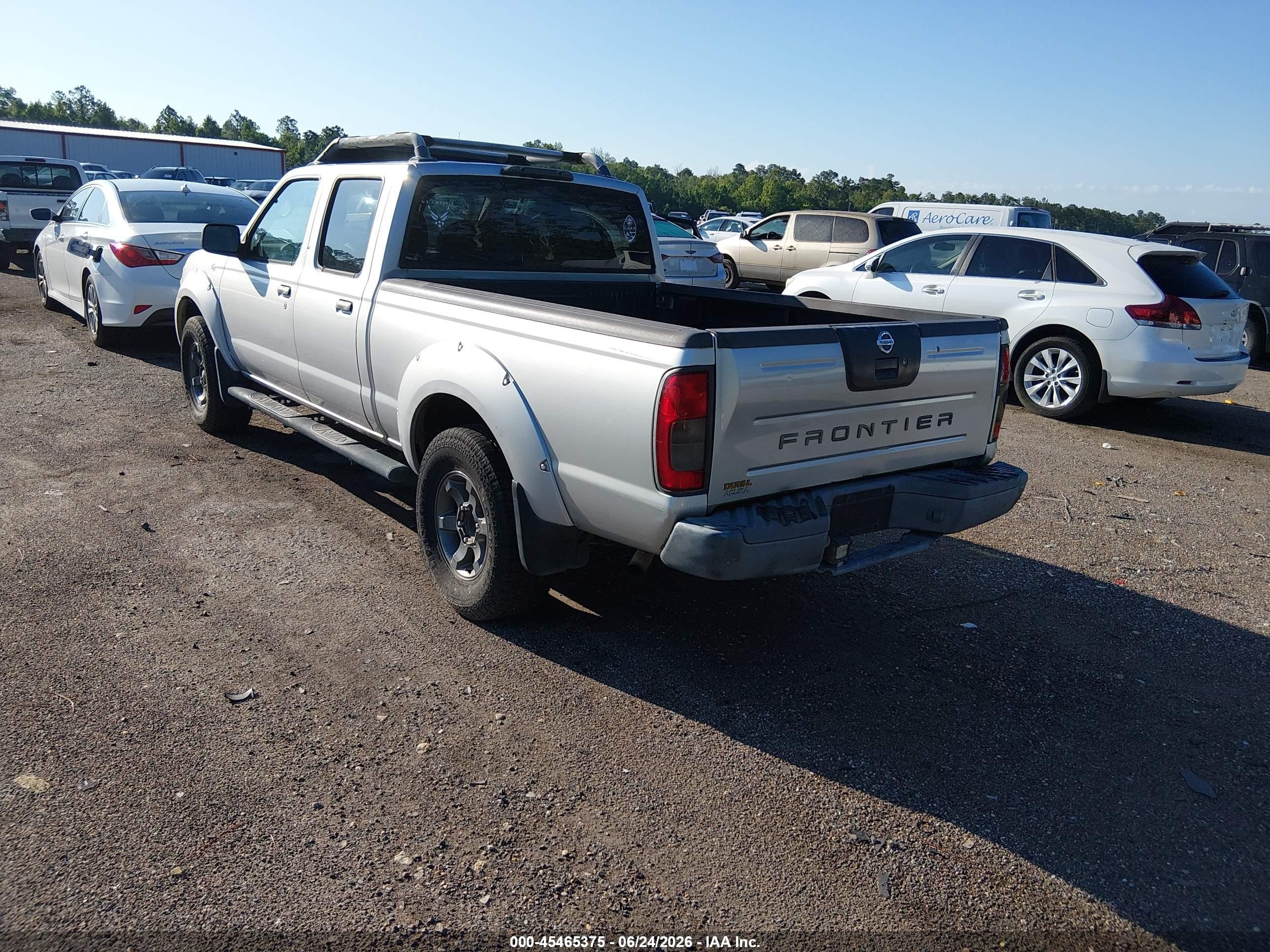 2004 Nissan Frontier Xe-v6 Silver vin: 1N6ED29X34C441080