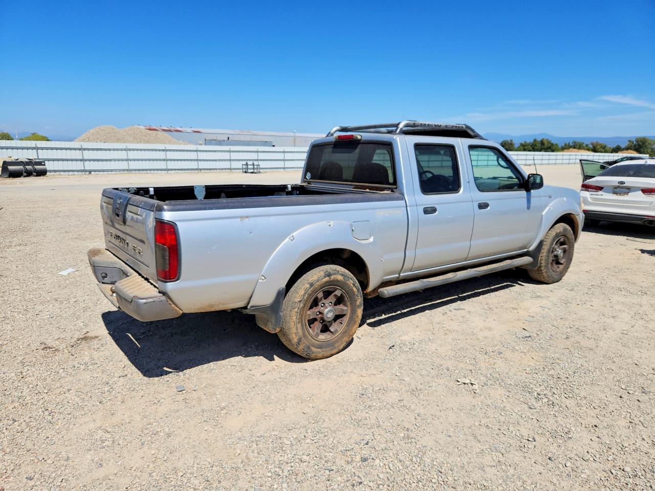 2004 Nissan Frontier Xe-v6 Silver vin: 1N6ED29X34C458820