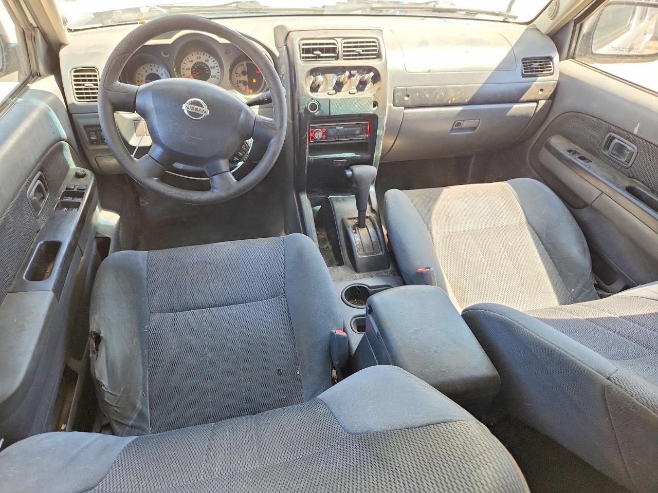 2004 Nissan Frontier Xe-v6 Silver vin: 1N6ED29X34C458820