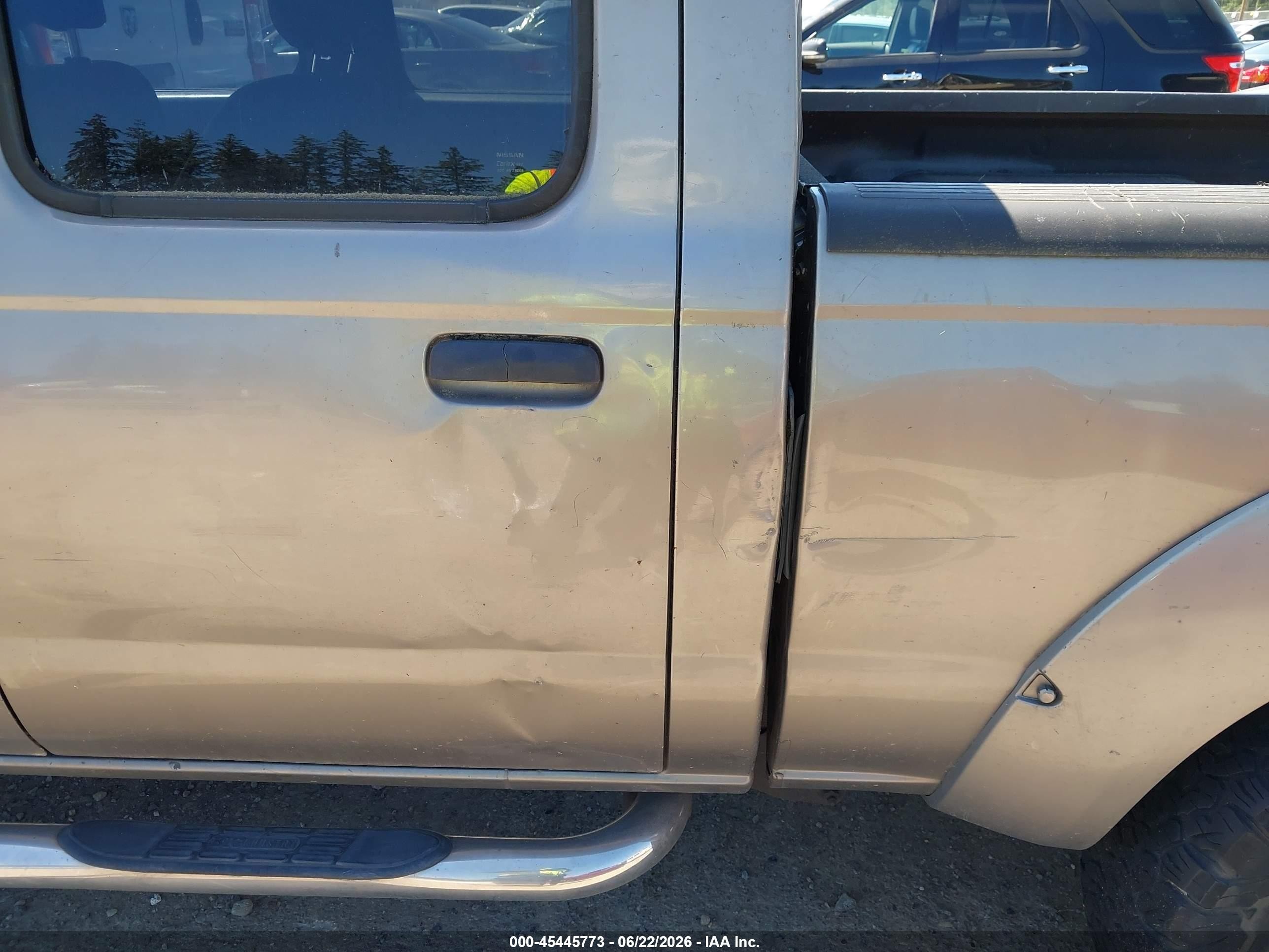 2004 Nissan Frontier Xe-v6 Gray vin: 1N6ED29X34C464164