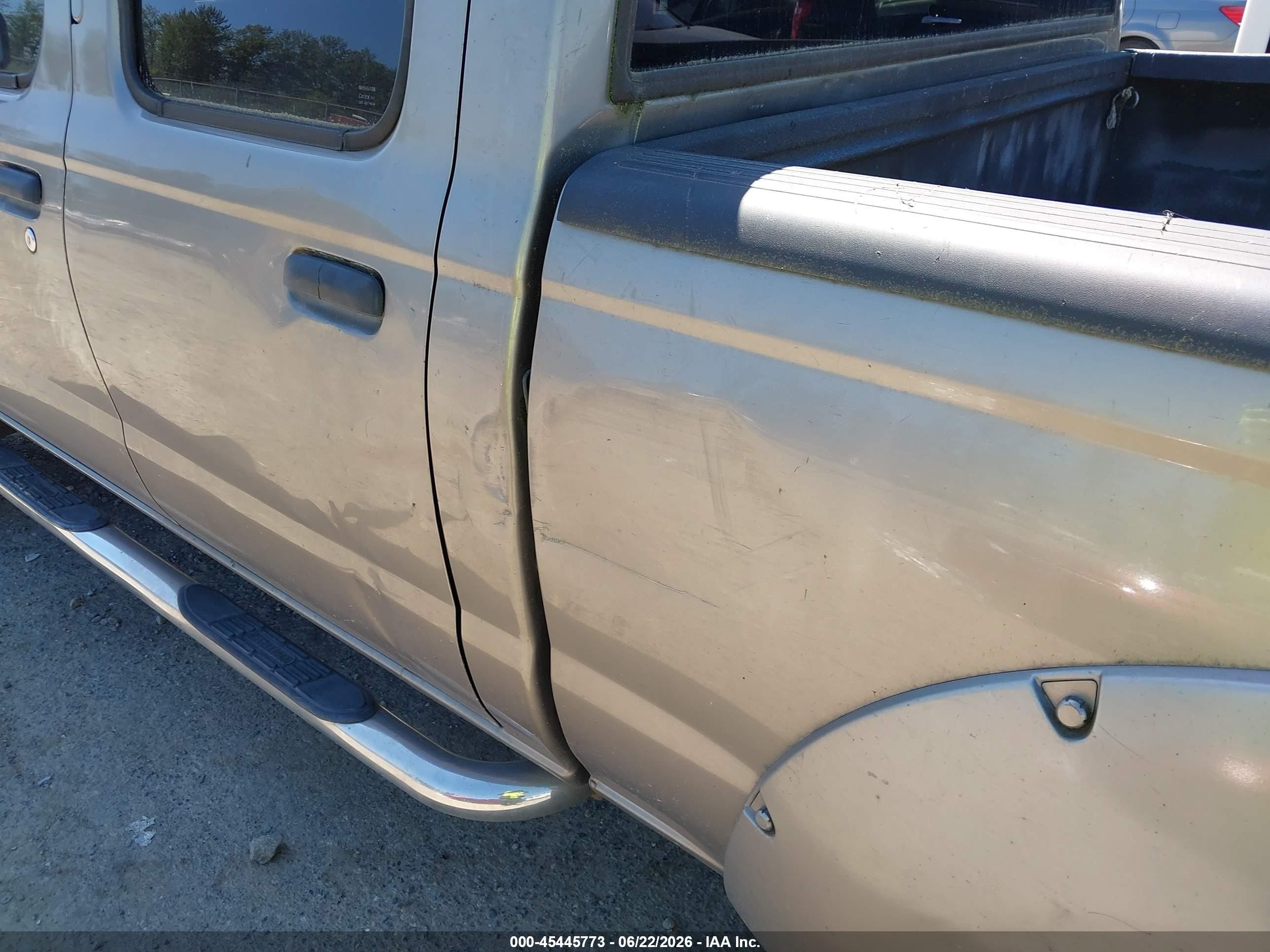 2004 Nissan Frontier Xe-v6 Gray vin: 1N6ED29X34C464164