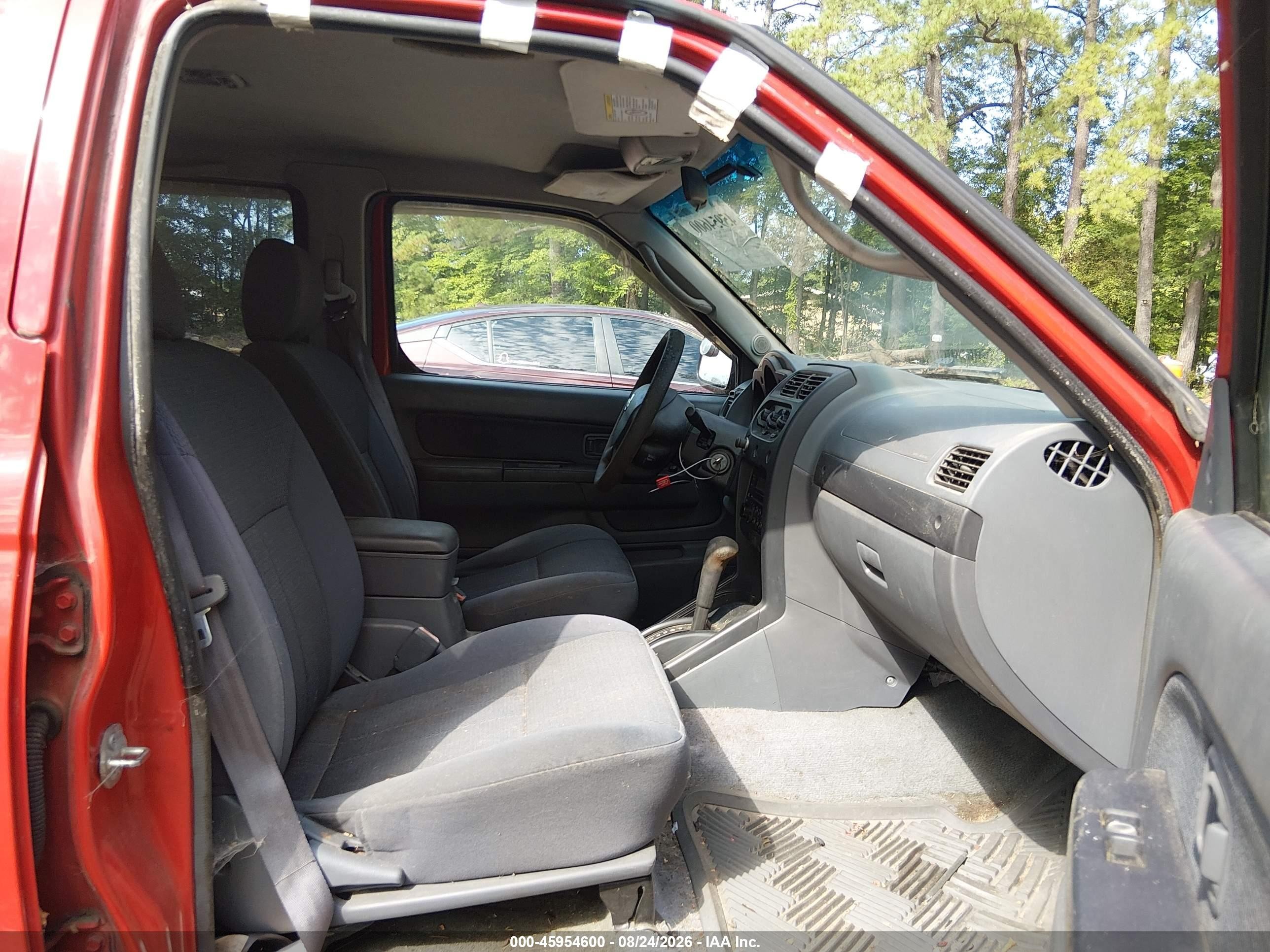 2002 Nissan Frontier Xe-v6 Red vin: 1N6ED29X42C350588