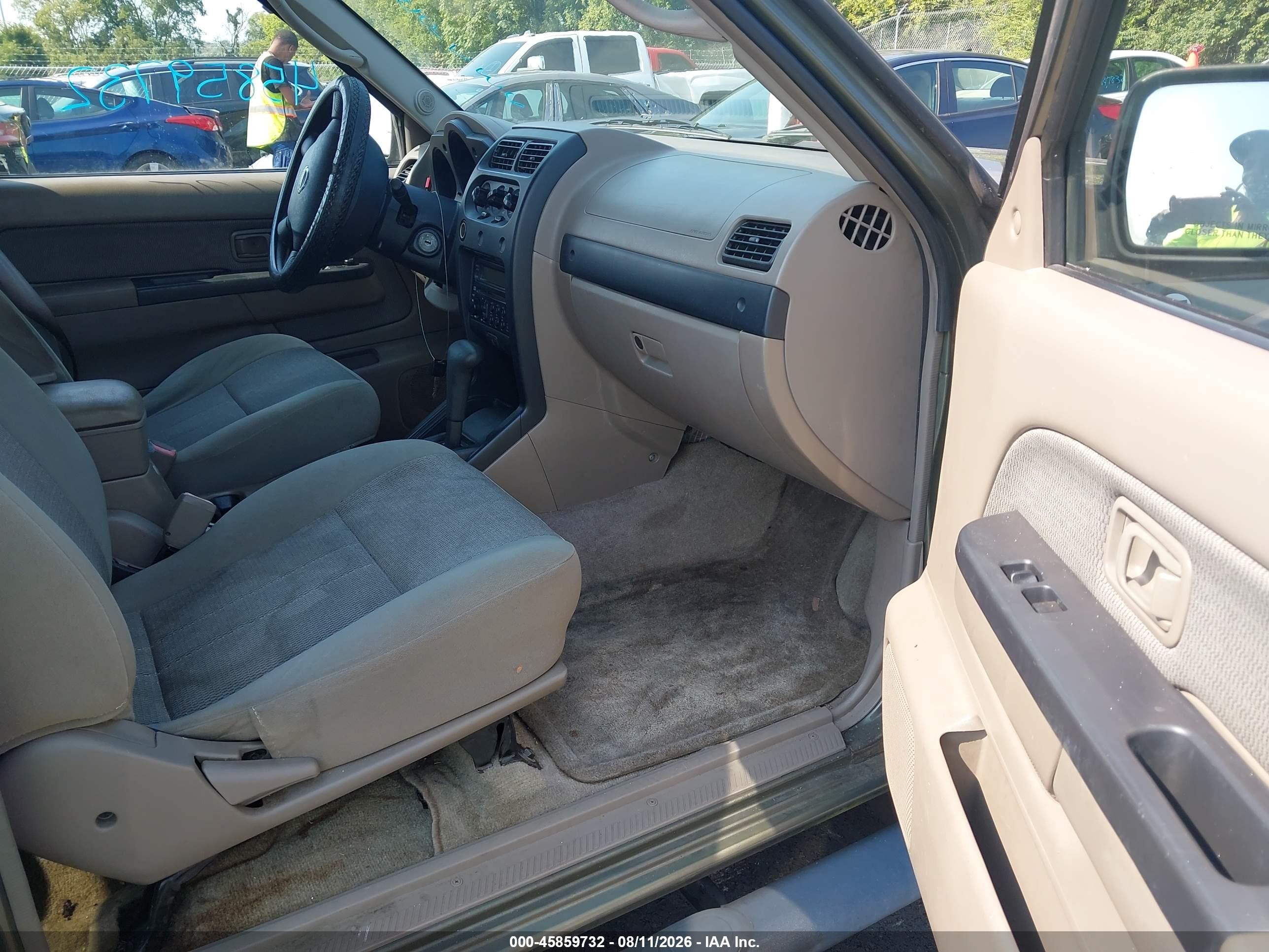 2003 Nissan Frontier Xe-v6 Зеленый vin: 1N6ED29X43C422407