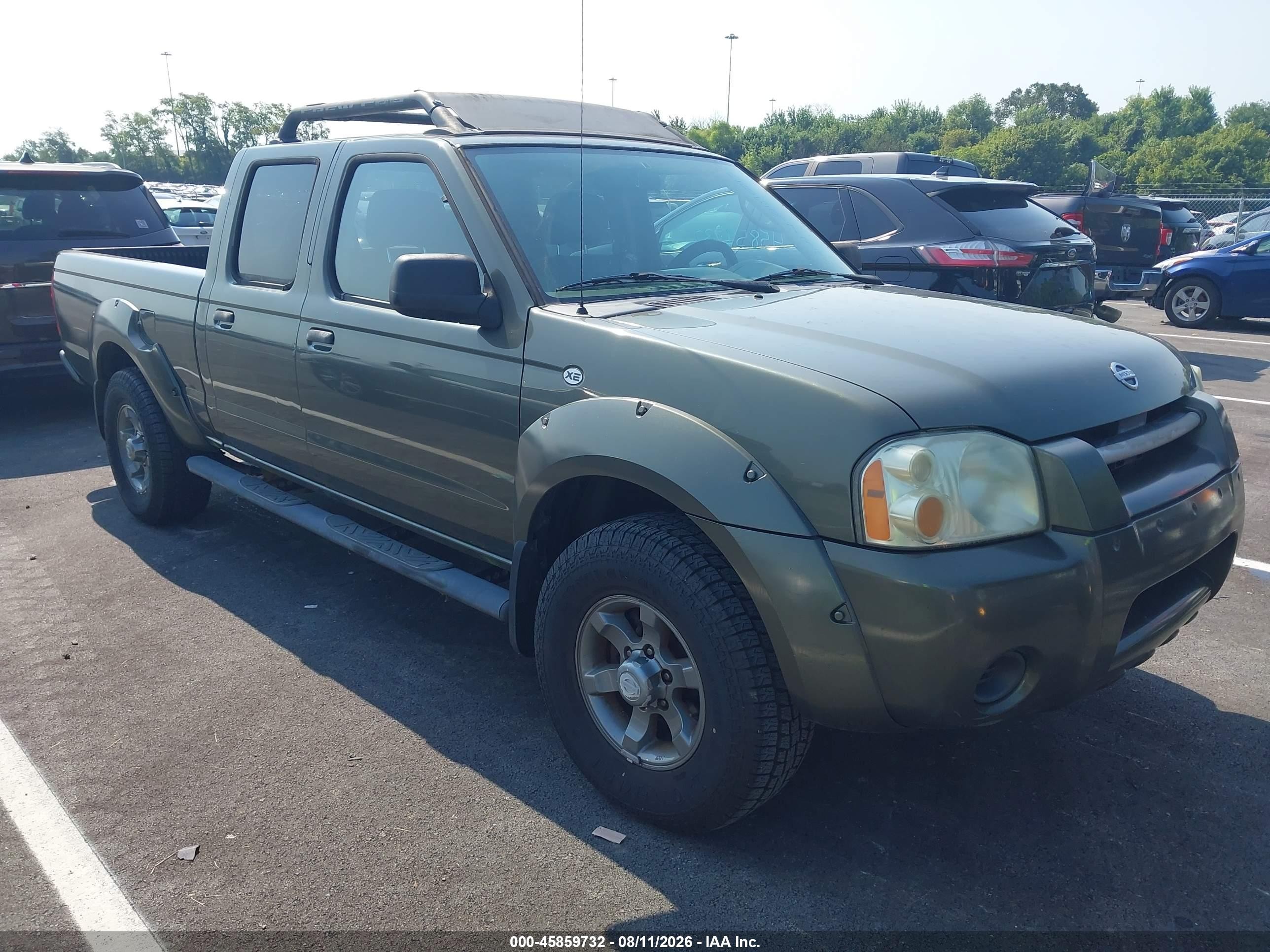 2003 Nissan Frontier Xe-v6 Green vin: 1N6ED29X43C422407