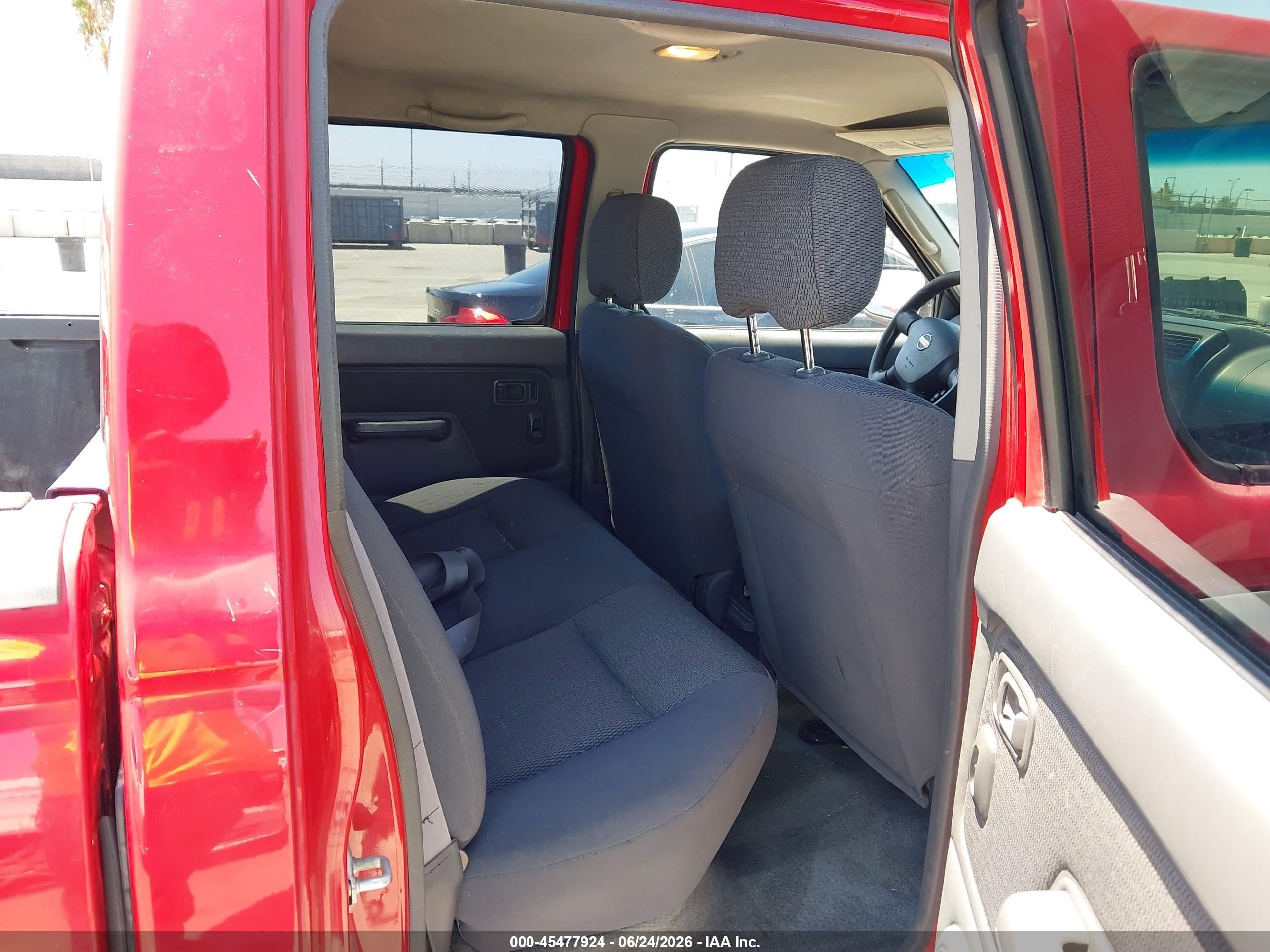 2003 Nissan Frontier Xe-v6 Red vin: 1N6ED29X43C431012