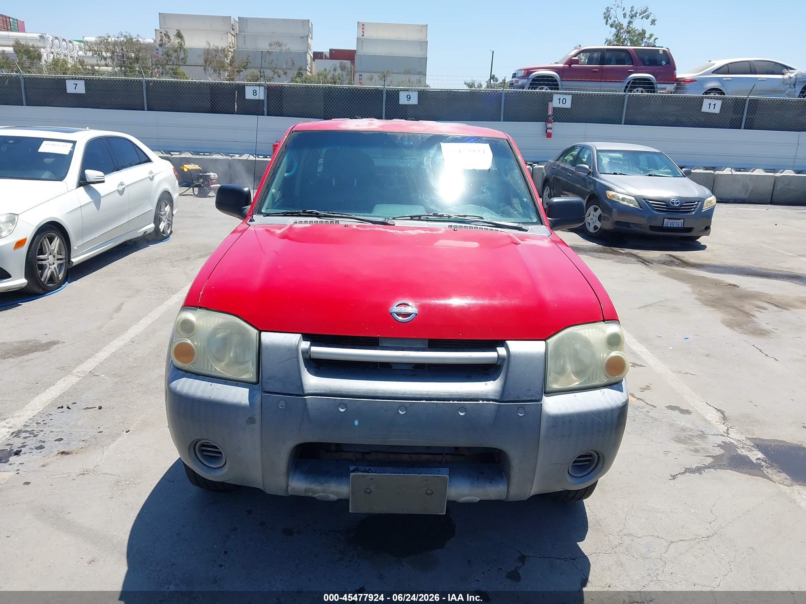 2003 Nissan Frontier Xe-v6 Red vin: 1N6ED29X43C431012
