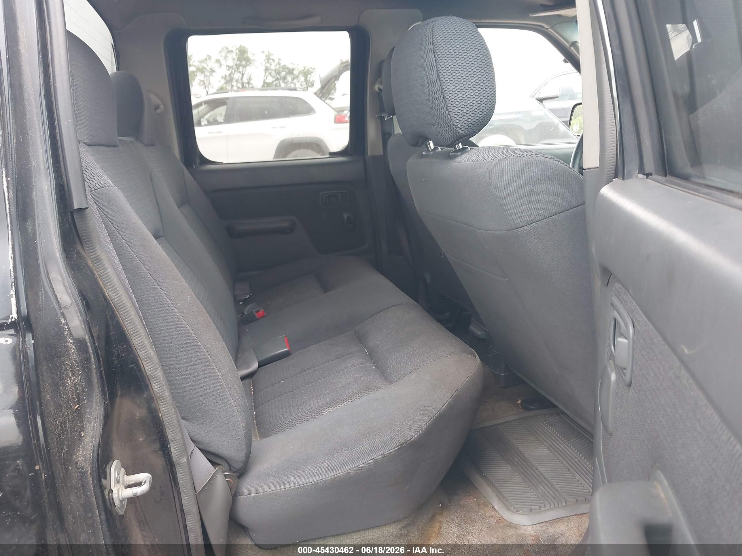 2003 Nissan Frontier Xe-v6 Black vin: 1N6ED29X43C437490