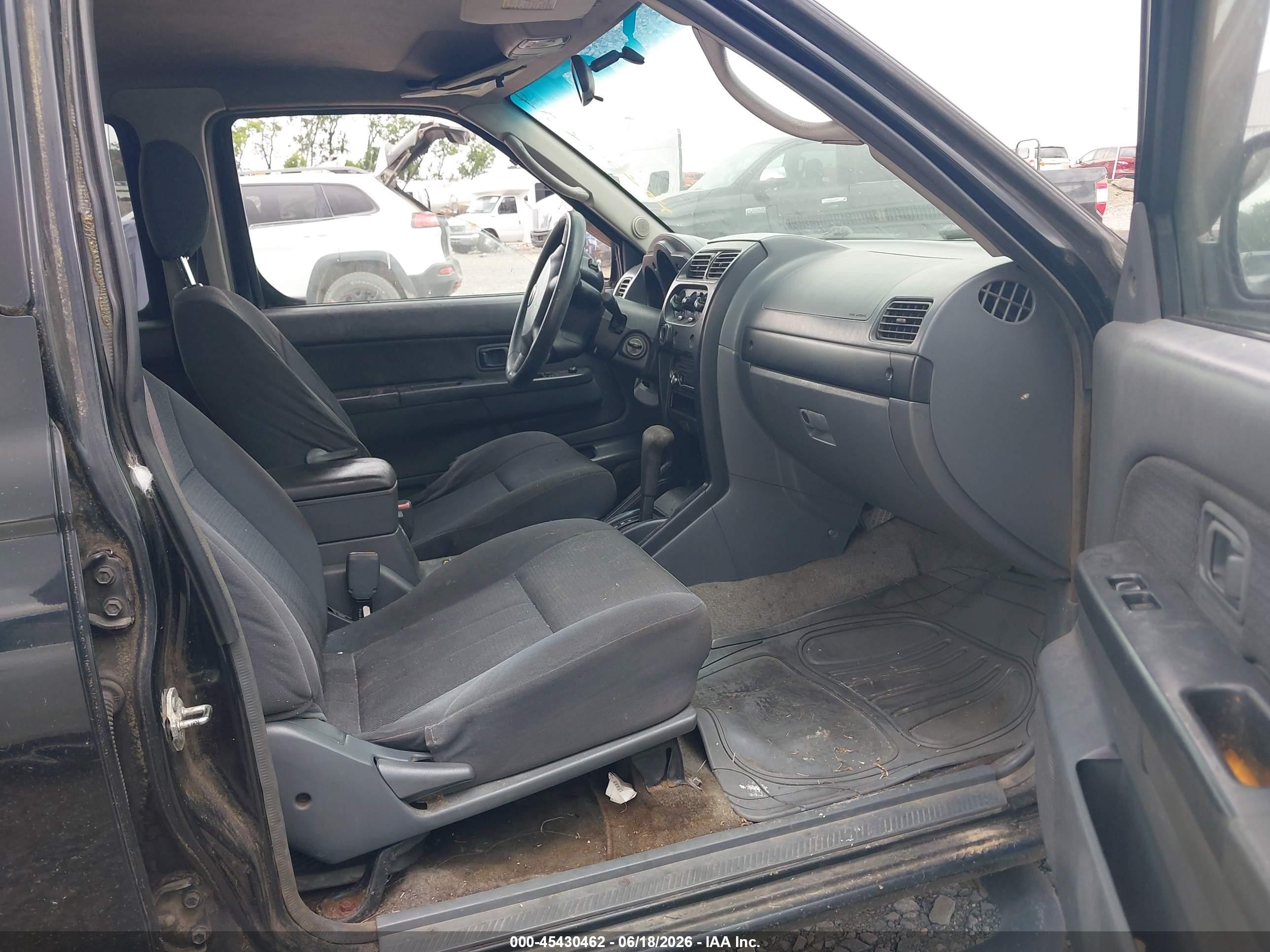 2003 Nissan Frontier Xe-v6 Black vin: 1N6ED29X43C437490