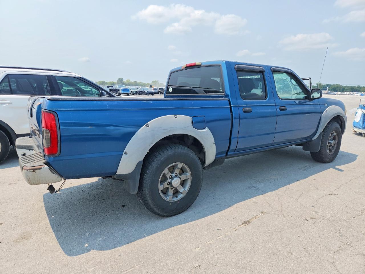 2002 Nissan Frontier Xe-v6 Blue vin: 1N6ED29X52C325991