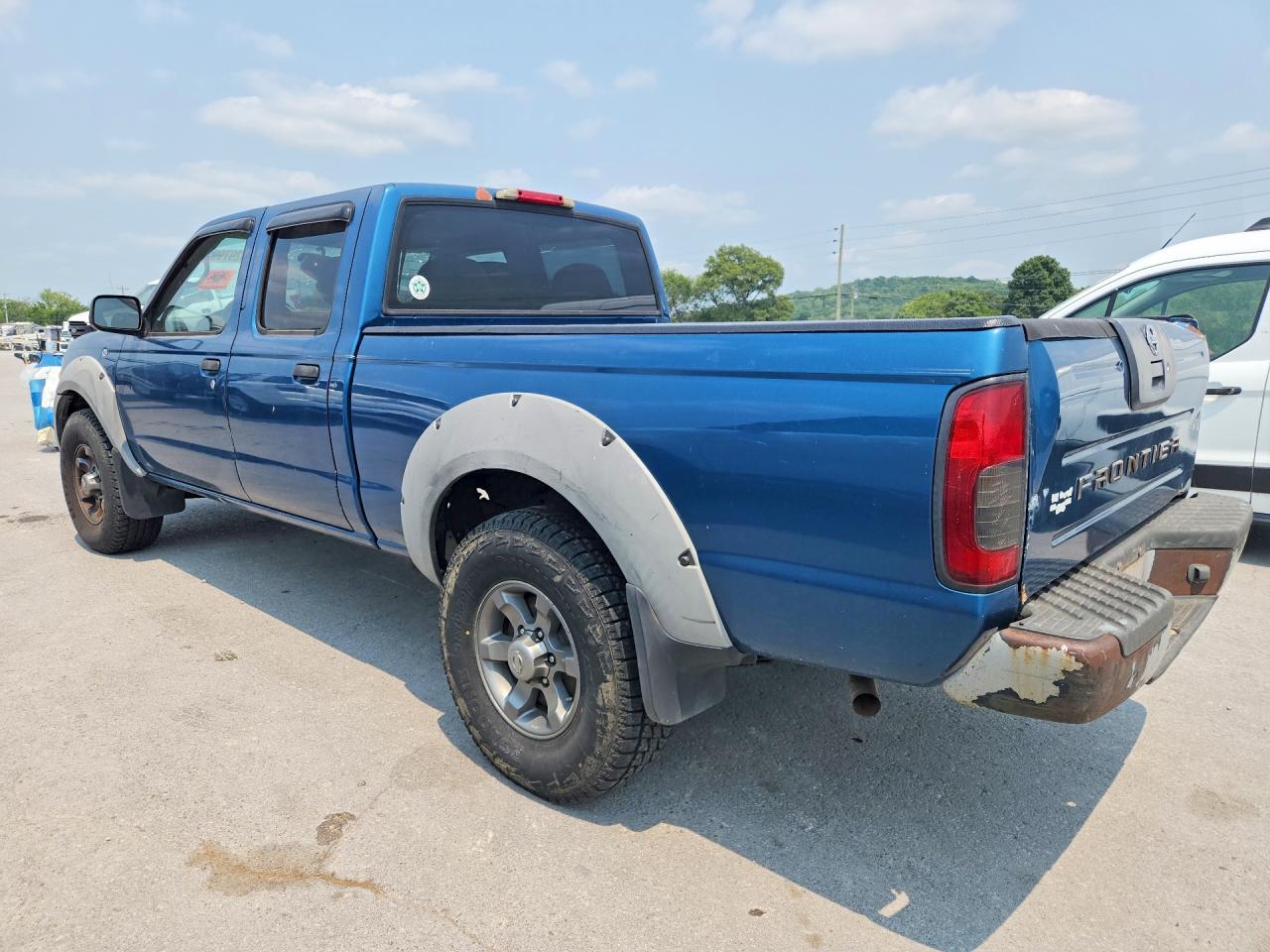 2002 Nissan Frontier Xe-v6 Blue vin: 1N6ED29X52C325991