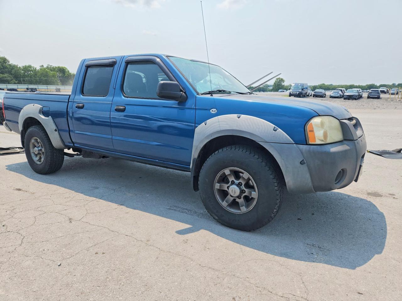 2002 Nissan Frontier Xe-v6 Blue vin: 1N6ED29X52C325991