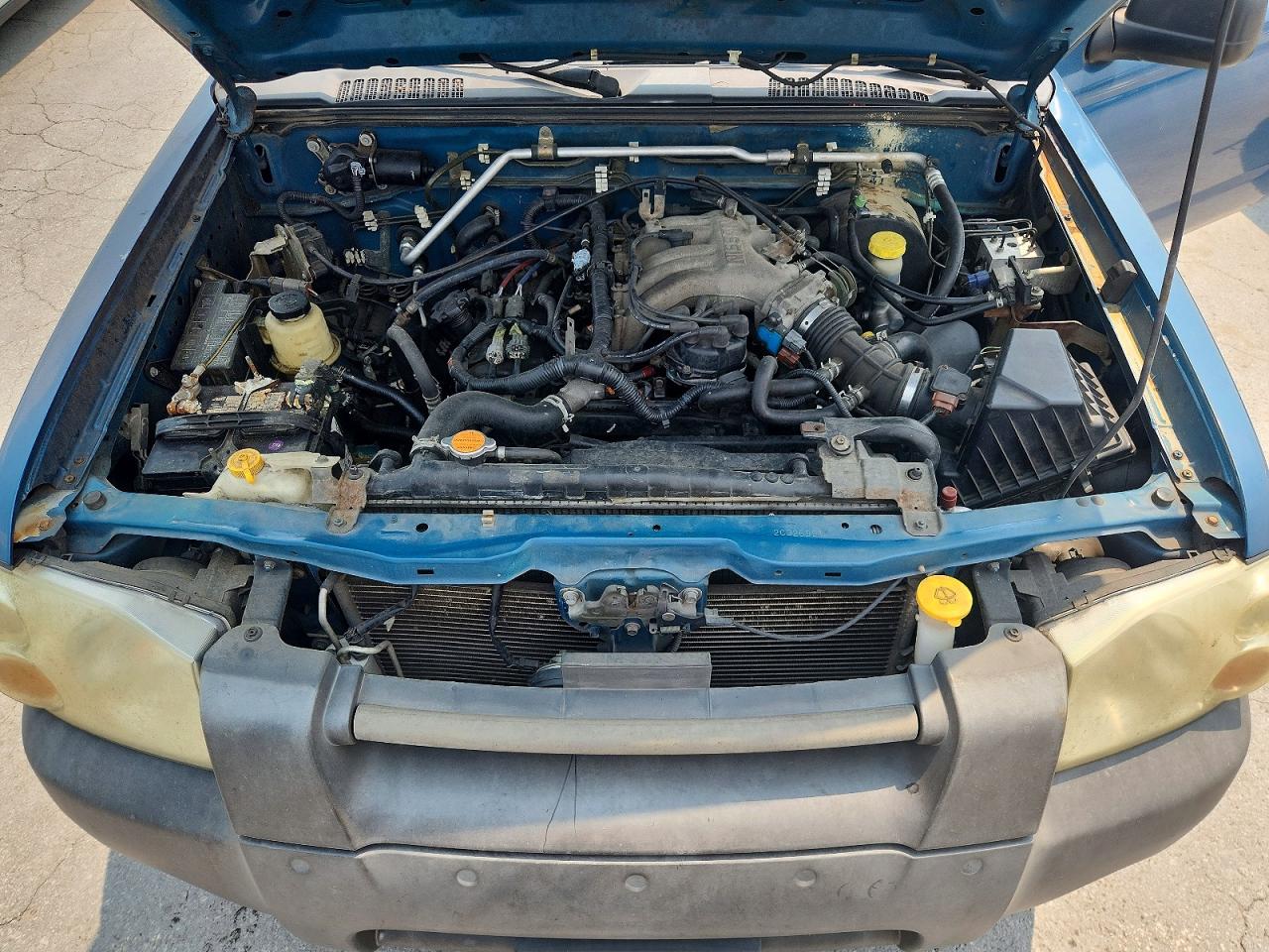 2002 Nissan Frontier Xe-v6 Blue vin: 1N6ED29X52C325991