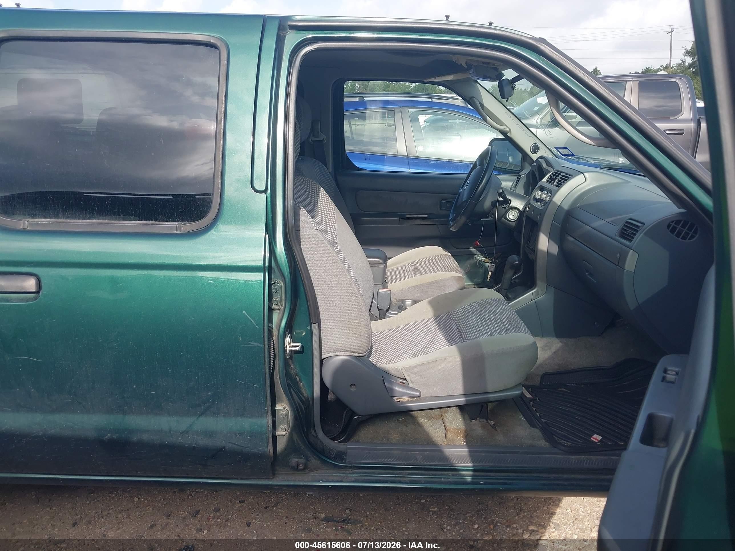 2002 Nissan Frontier Se-v6 Green vin: 1N6ED29X62C379428