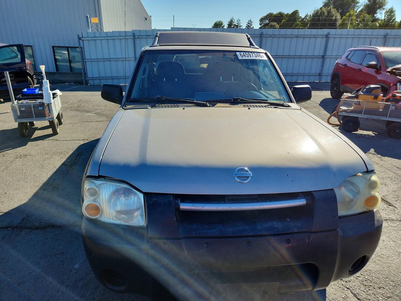 2002 Nissan Frontier Xe-v6 Tan vin: 1N6ED29X62C382670