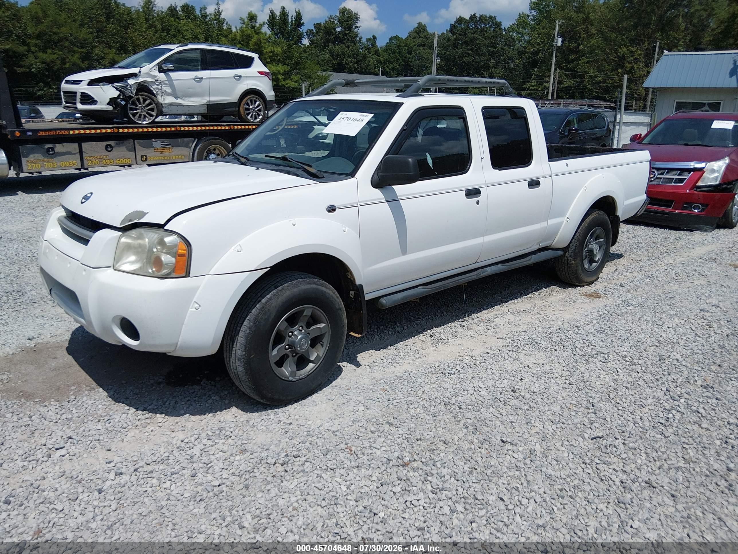 2003 Nissan Frontier Xe-v6 Gray vin: 1N6ED29X63C404085