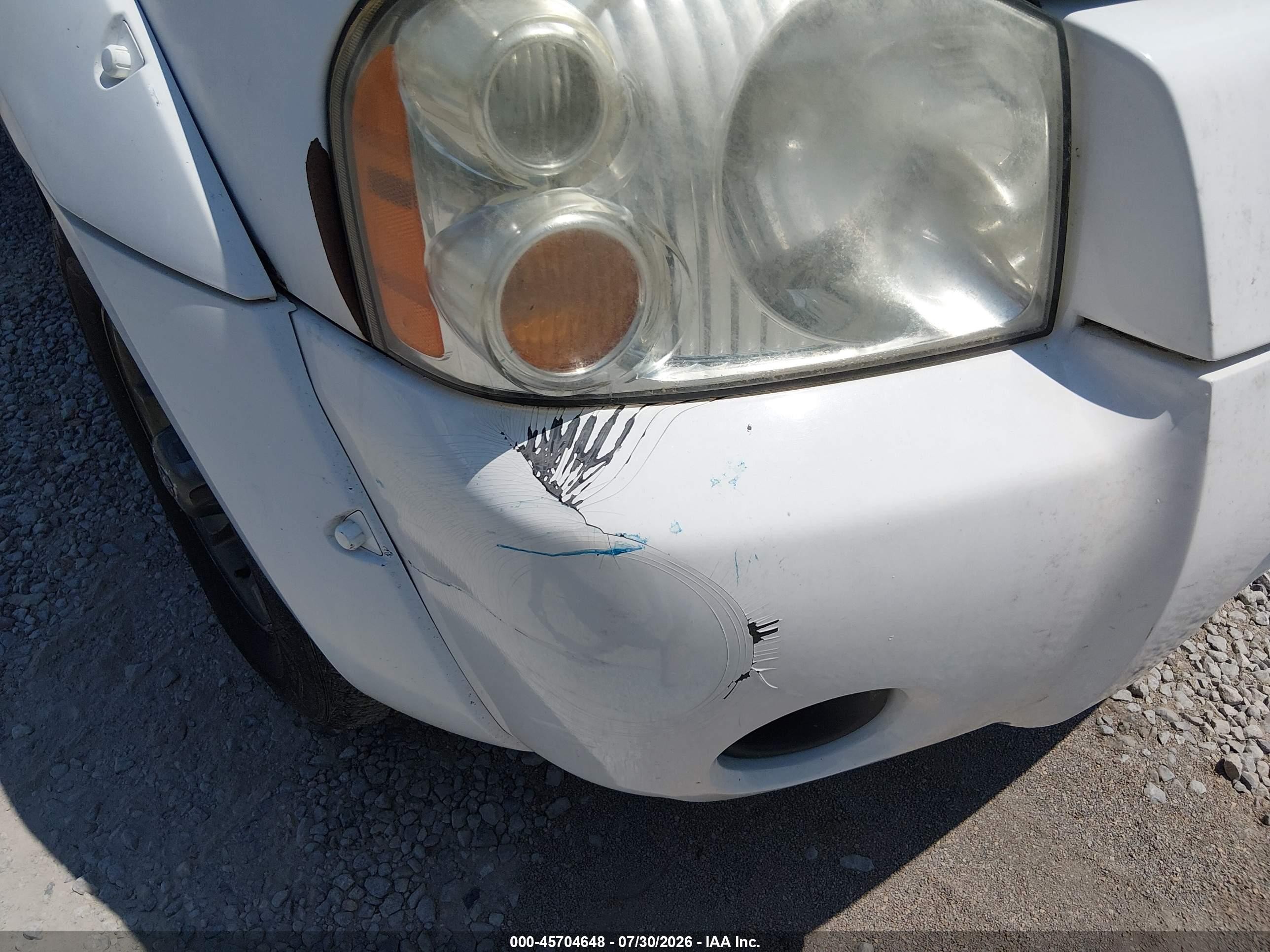 2003 Nissan Frontier Xe-v6 Gray vin: 1N6ED29X63C404085