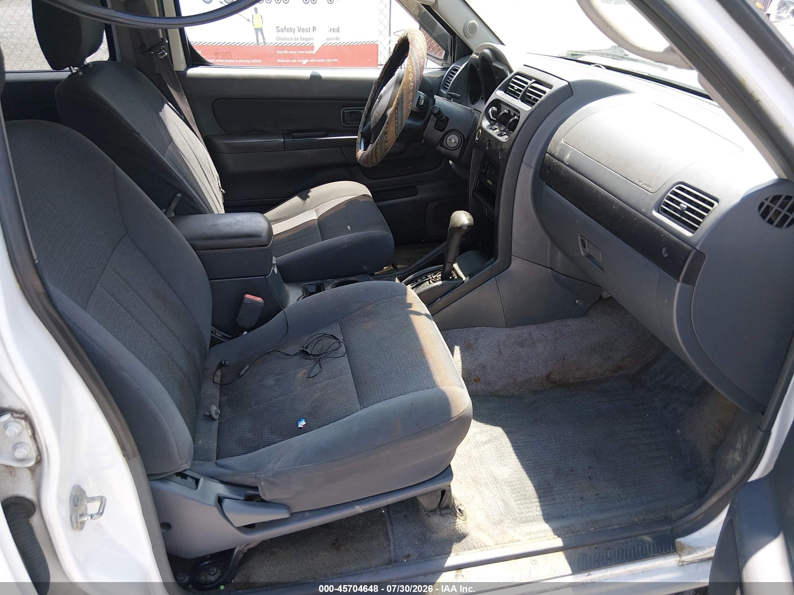 2003 Nissan Frontier Xe-v6 Gray vin: 1N6ED29X63C404085