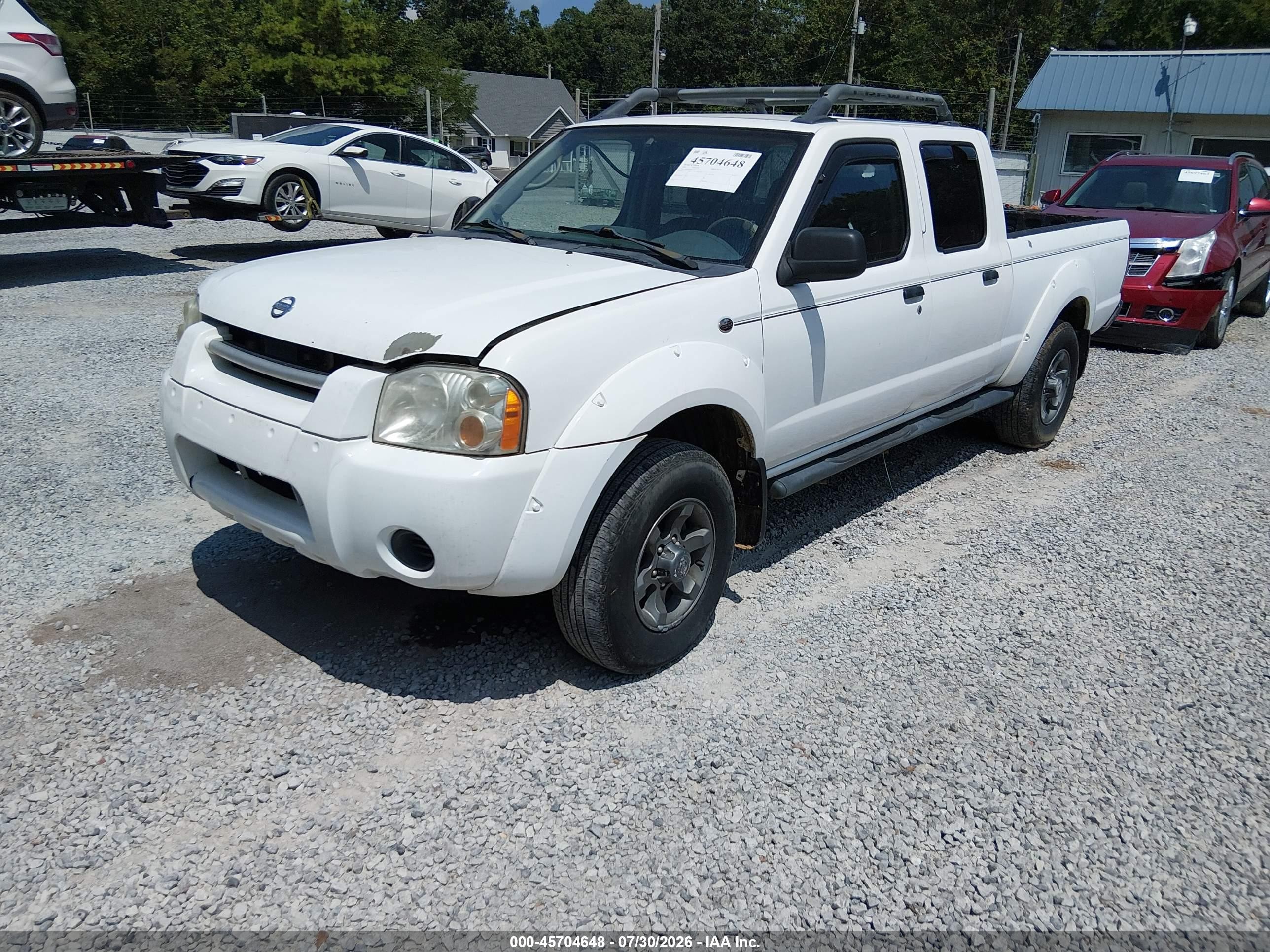 2003 Nissan Frontier Xe-v6 Gray vin: 1N6ED29X63C404085