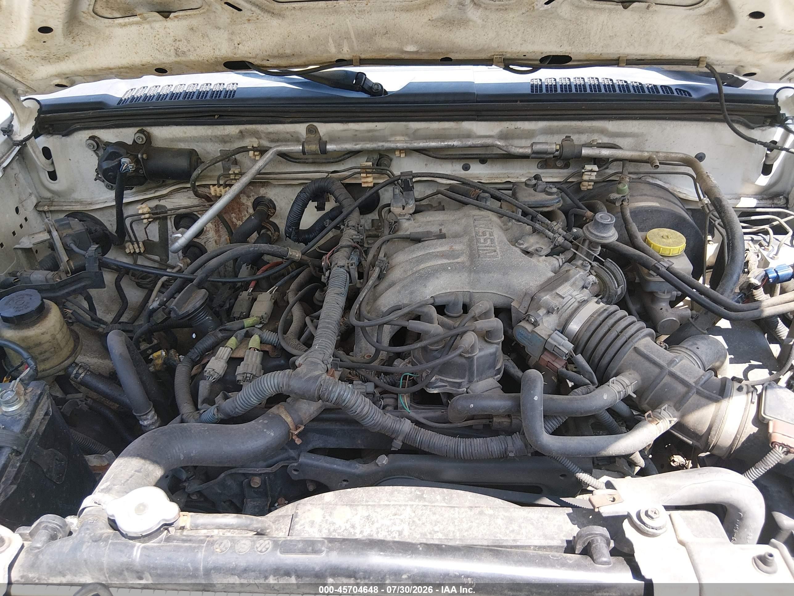 2003 Nissan Frontier Xe-v6 Gray vin: 1N6ED29X63C404085