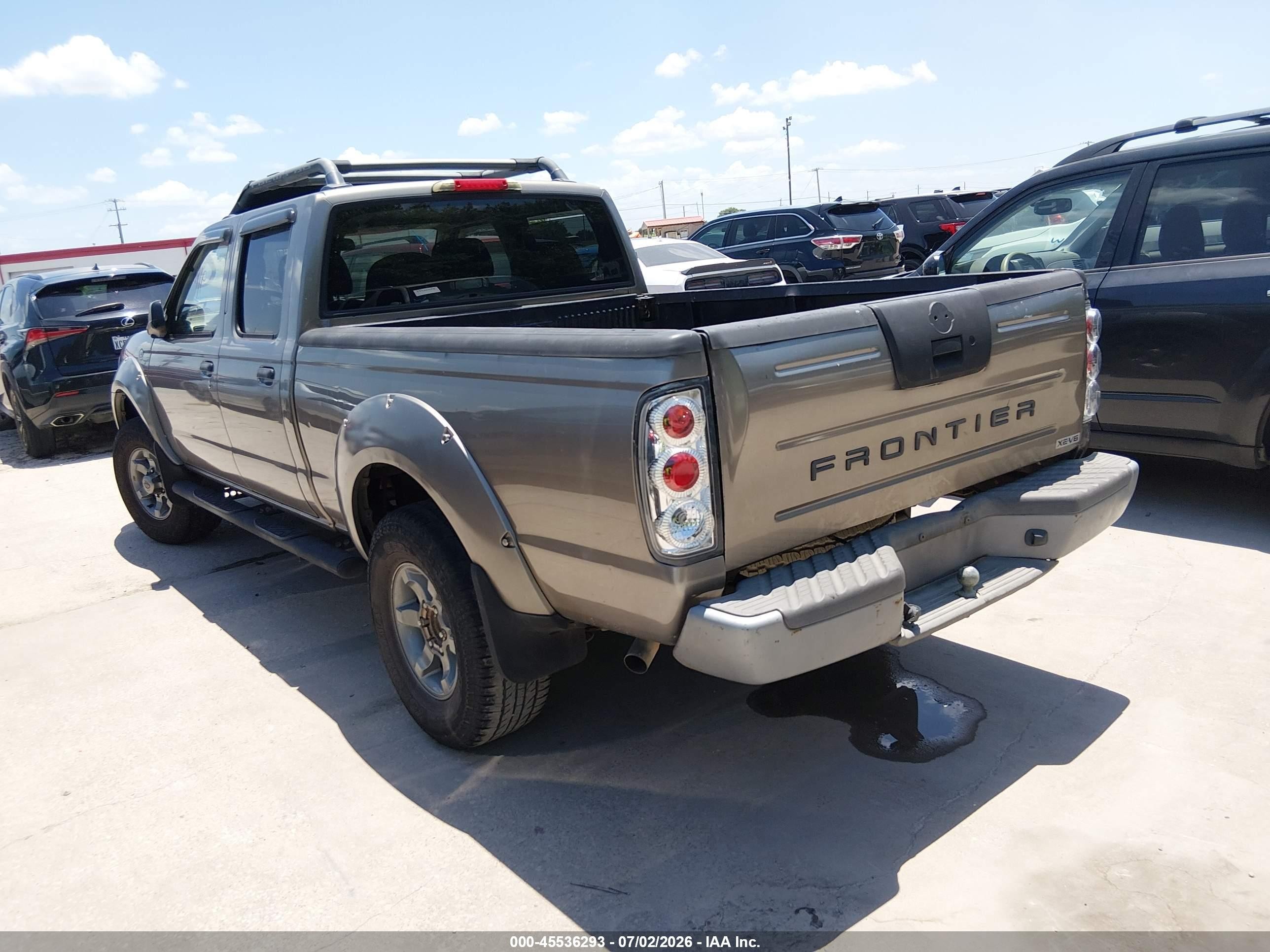 2003 Nissan Frontier Xe-v6 Beige vin: 1N6ED29X63C424949