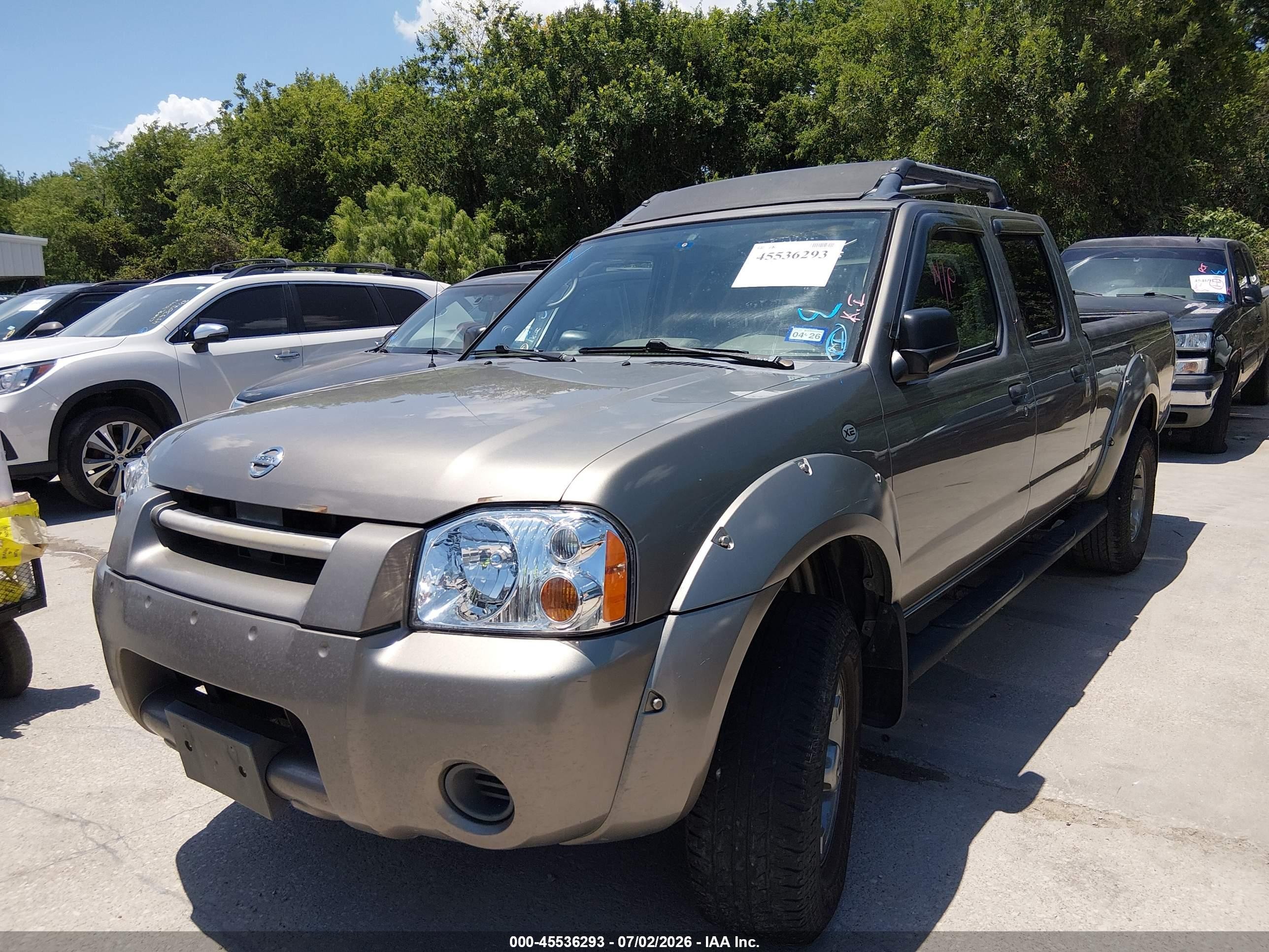 2003 Nissan Frontier Xe-v6 Beige vin: 1N6ED29X63C424949