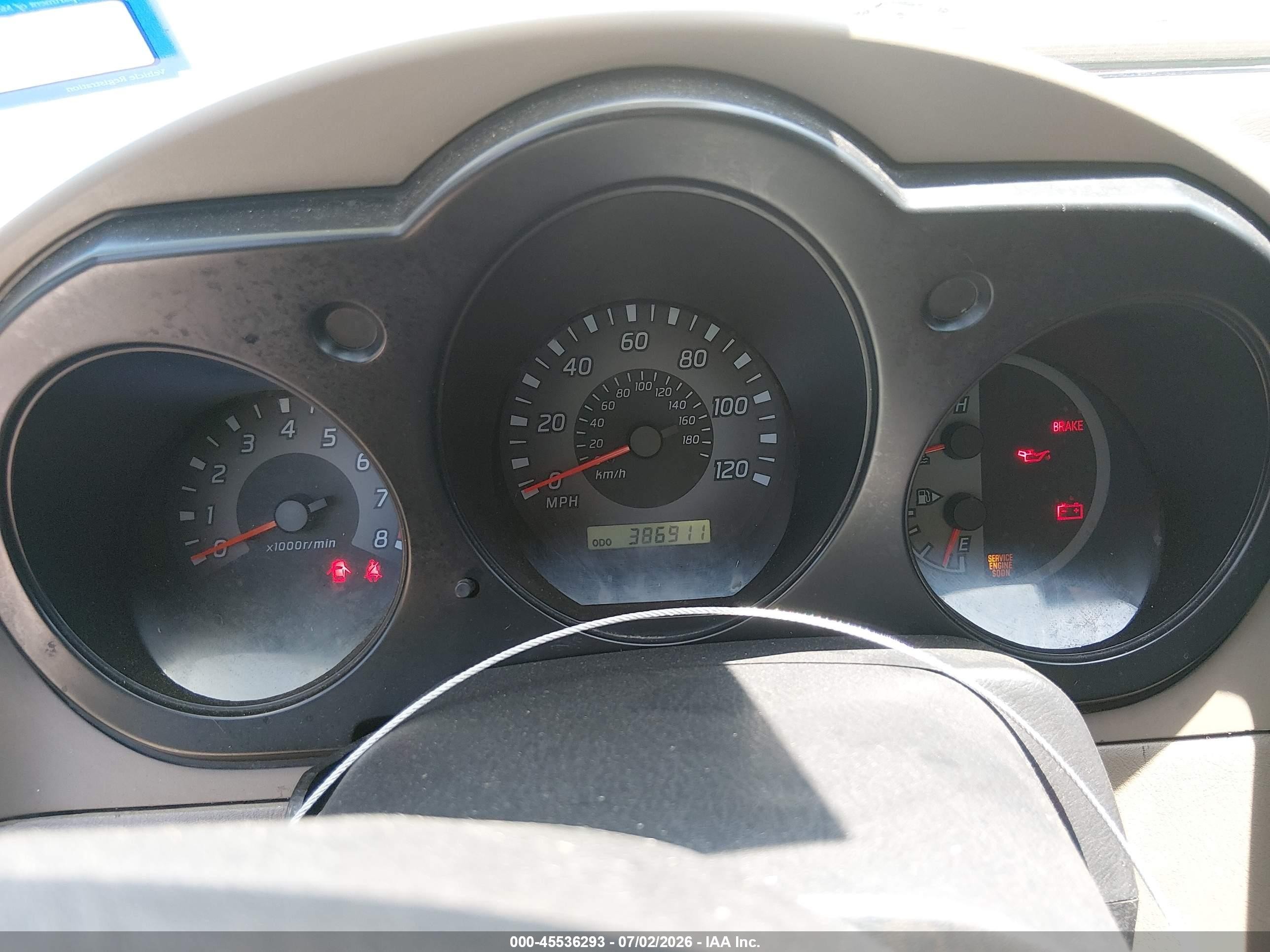 2003 Nissan Frontier Xe-v6 Beige vin: 1N6ED29X63C424949
