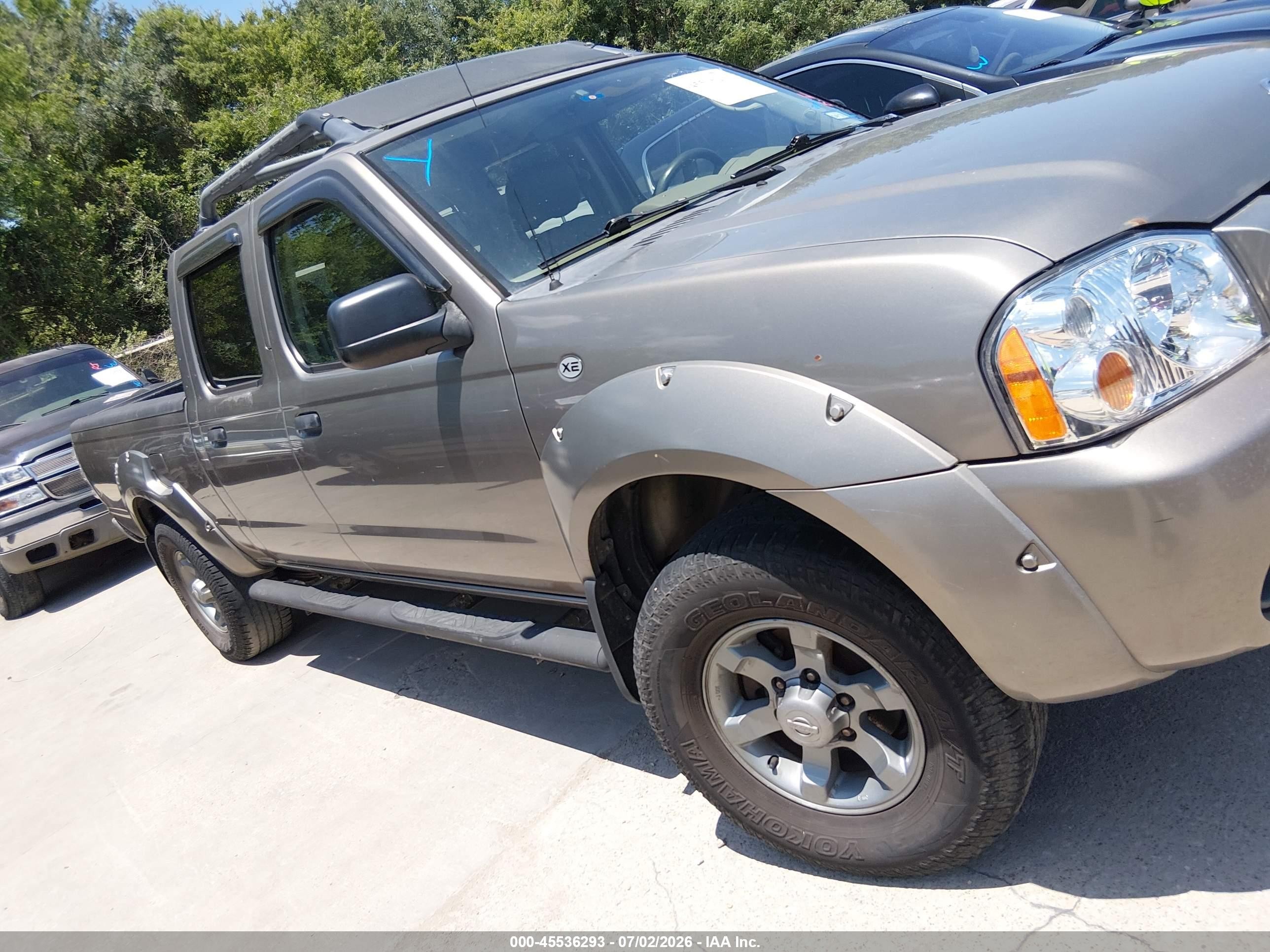 2003 Nissan Frontier Xe-v6 Beige vin: 1N6ED29X63C424949
