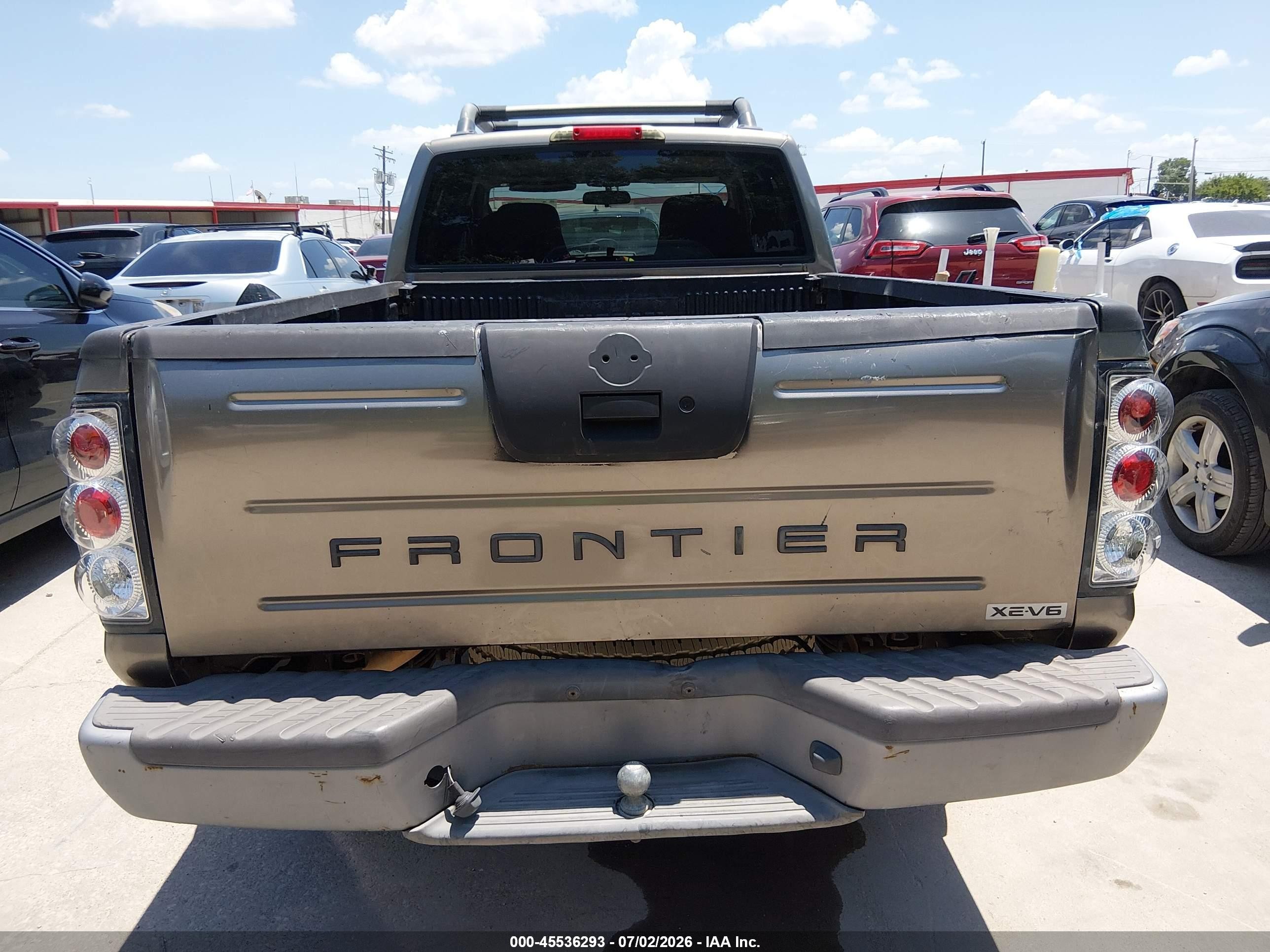 2003 Nissan Frontier Xe-v6 Beige vin: 1N6ED29X63C424949