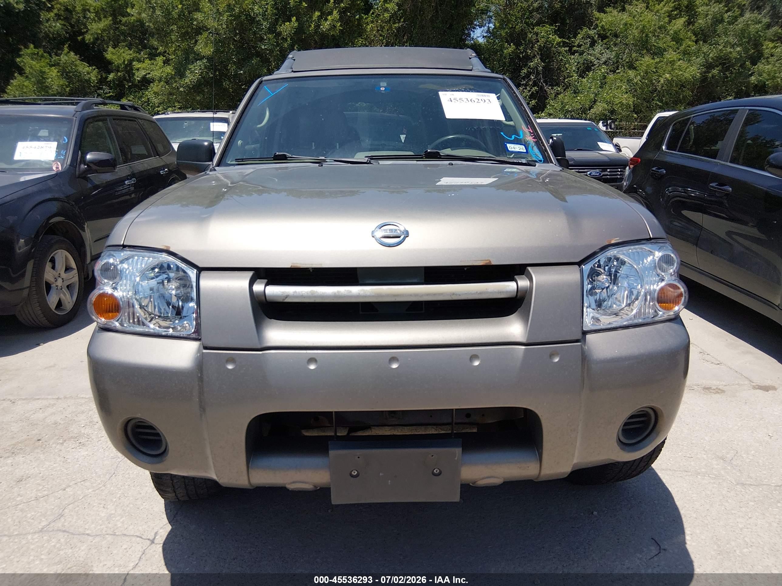 2003 Nissan Frontier Xe-v6 Beige vin: 1N6ED29X63C424949